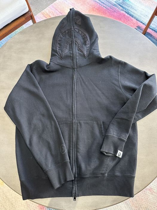 Bape hoodie black store friday