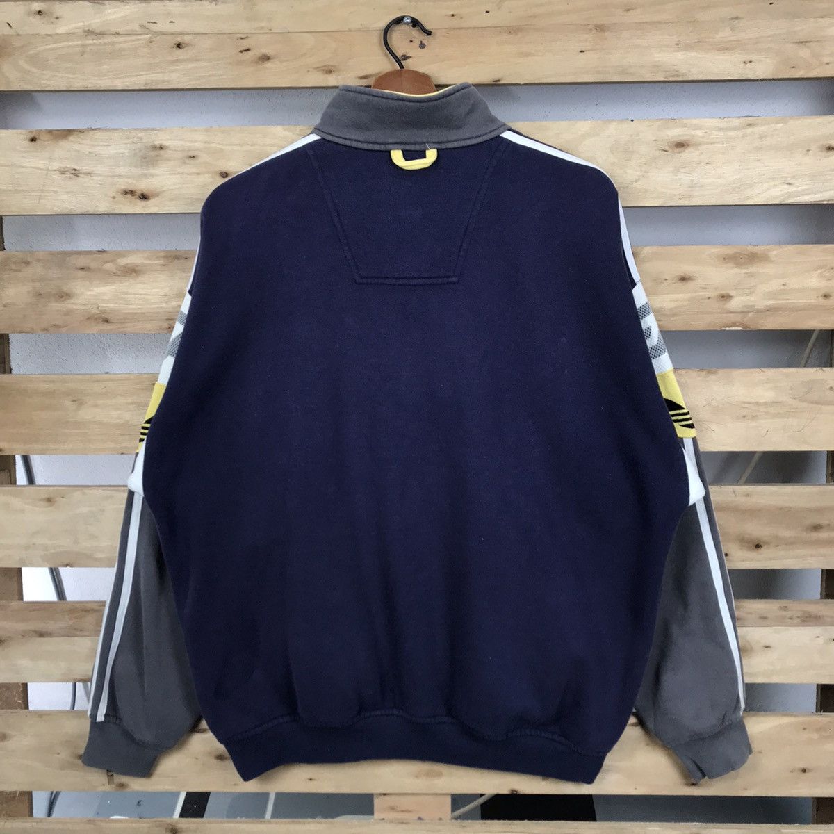 Sports Specialties Vintage Adidas Team Half Zip Sweatshirt Big Logo Size US L / EU 52-54 / 3 - 10 Thumbnail