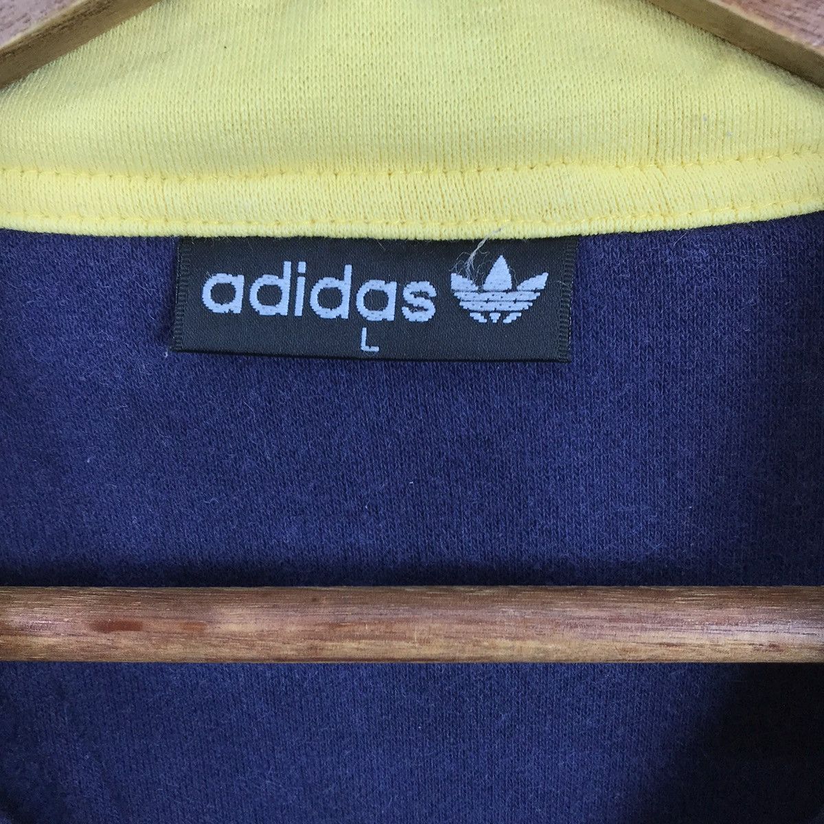 Sports Specialties Vintage Adidas Team Half Zip Sweatshirt Big Logo Size US L / EU 52-54 / 3 - 7 Thumbnail