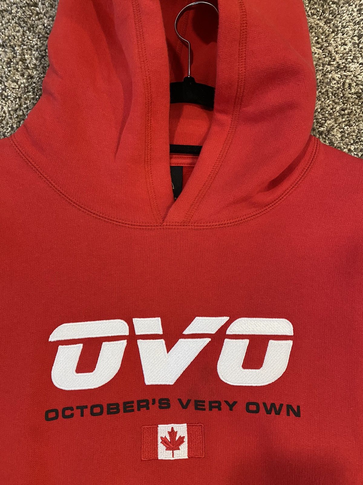 October's Very Own OVO Canada Flag Hoodie Size US XL / EU 56 / 4 - 2 Thumbnail