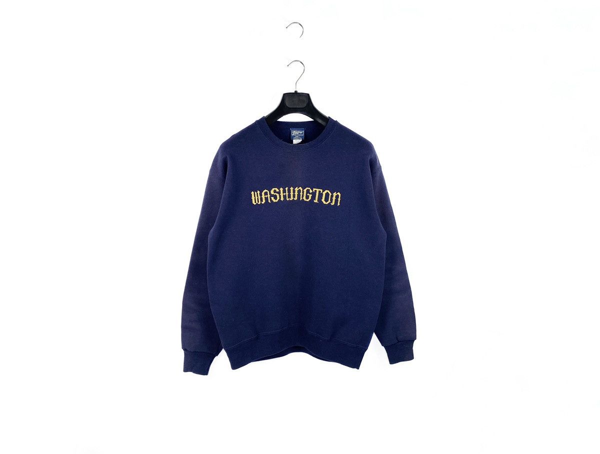 vintage WASHINGTON University Sweatshirt hoodie USA 90s 80s