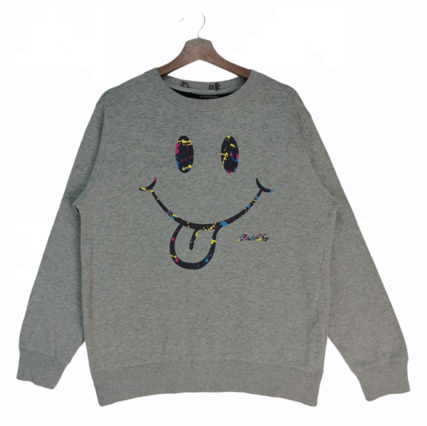 Japanese Brand Harvey Ball Smiley Face Big Logo Size US L / EU 52-54 / 3 - 1 Thumbnail