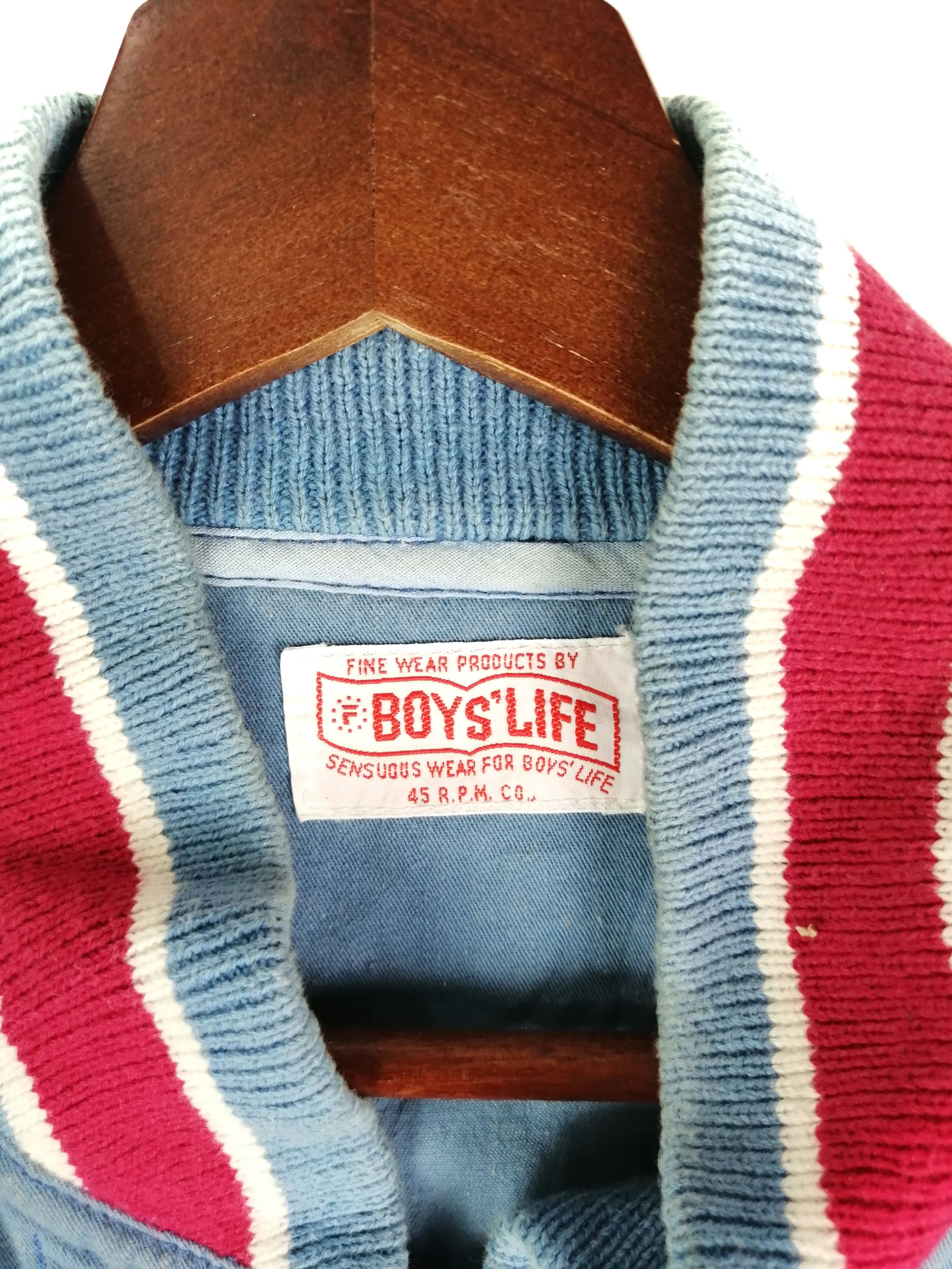 Vintage Vintage Boy Life Fine Wear Varsity Jacket Size US L / EU 52-54 / 3 - 4 Thumbnail