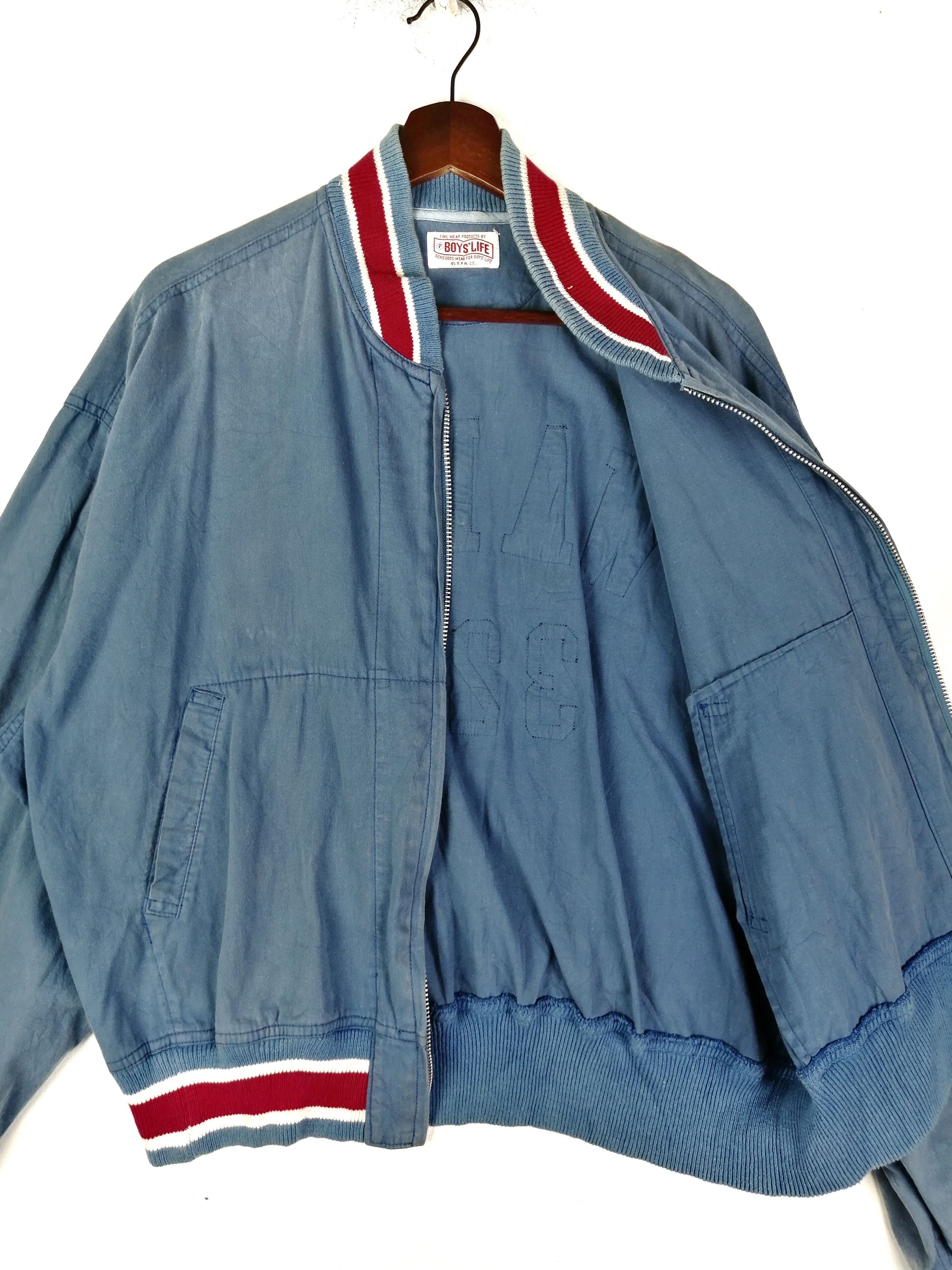 Vintage Vintage Boy Life Fine Wear Varsity Jacket Size US L / EU 52-54 / 3 - 5 Thumbnail