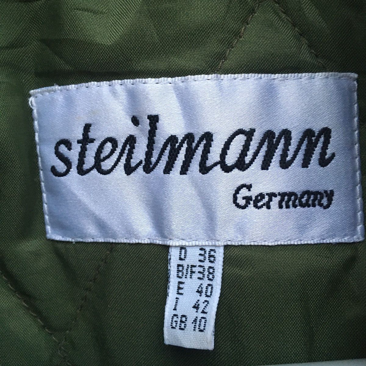 Vintage Steilmann German Abstract Zipper Button Up Jacket Size US L / EU 52-54 / 3 - 5 Thumbnail