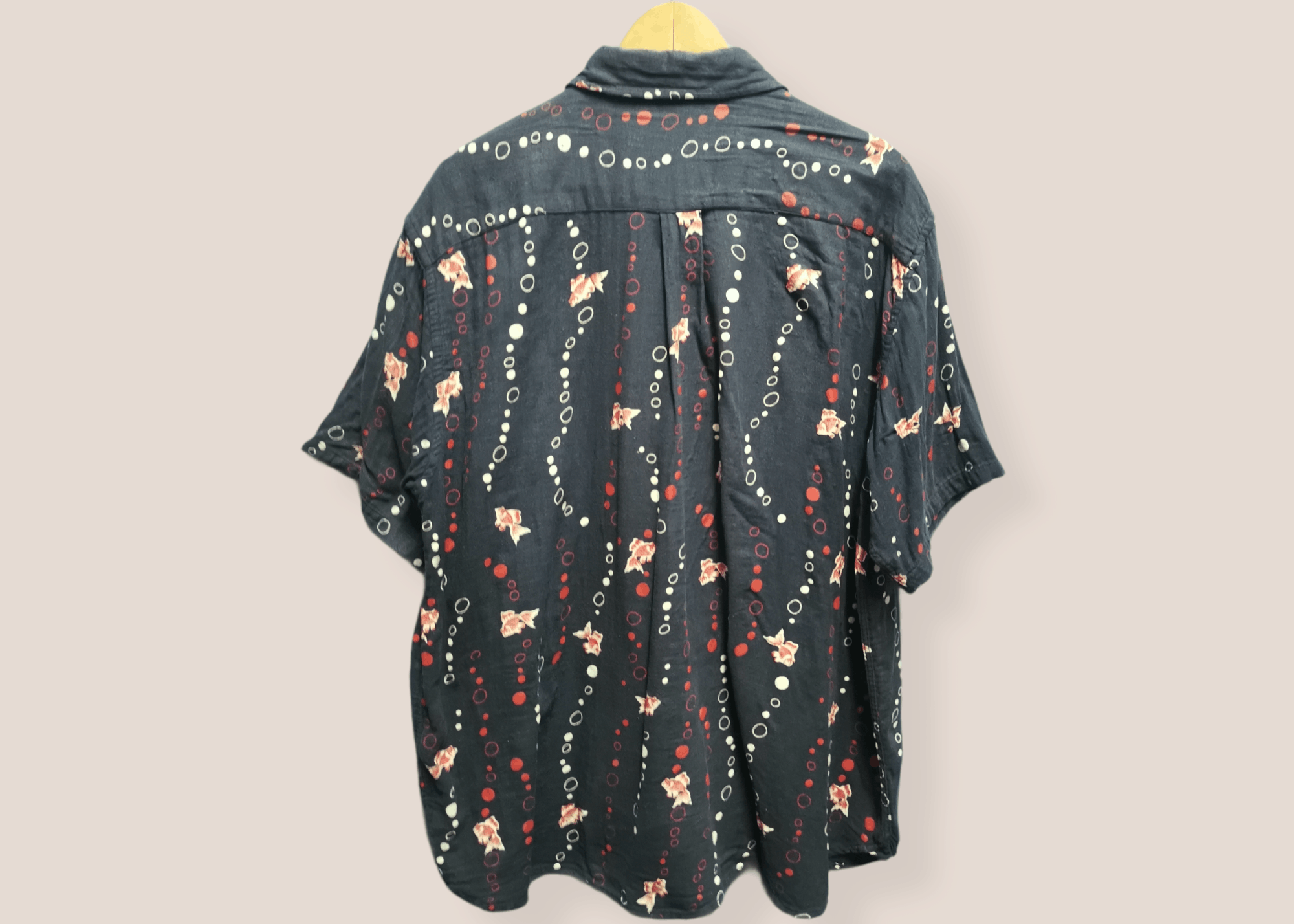 Vintage Vintage Shirt Button Ups x Fish Printed Size US XL / EU 56 / 4 - 4 Thumbnail
