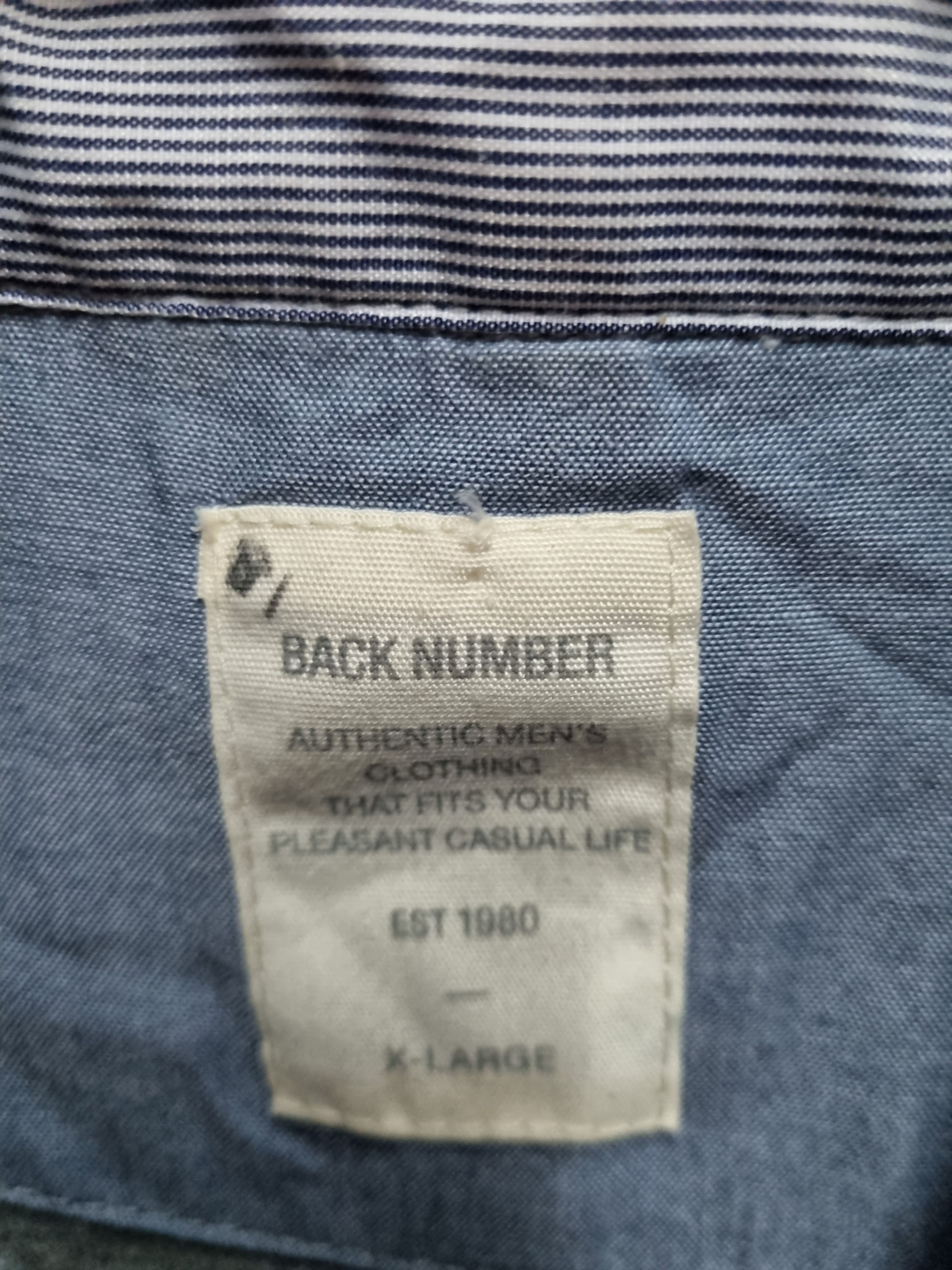 Japanese Brand 🔥Best Deal🔥Back Number Jacket x Japanese Brand Size US XL / EU 56 / 4 - 3 Thumbnail