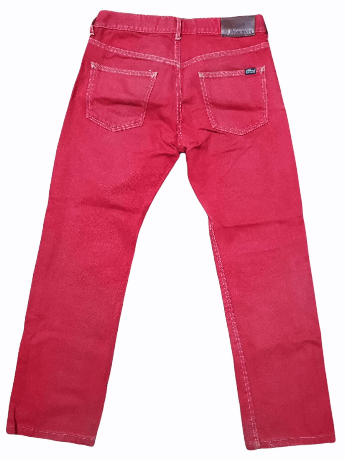 Lacoste Lacoste Dirty Red Denim Size US 30 / EU 46 - 2 Thumbnail