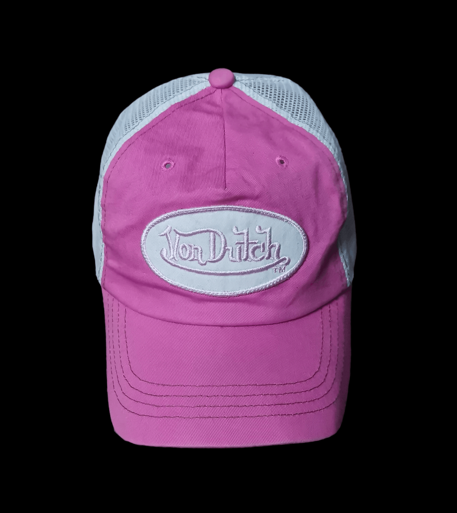 Vintage × Von Dutch Vintage Von Dutch Hats Pink & White - Nice Design Size ONE SIZE - 1 Thumbnail