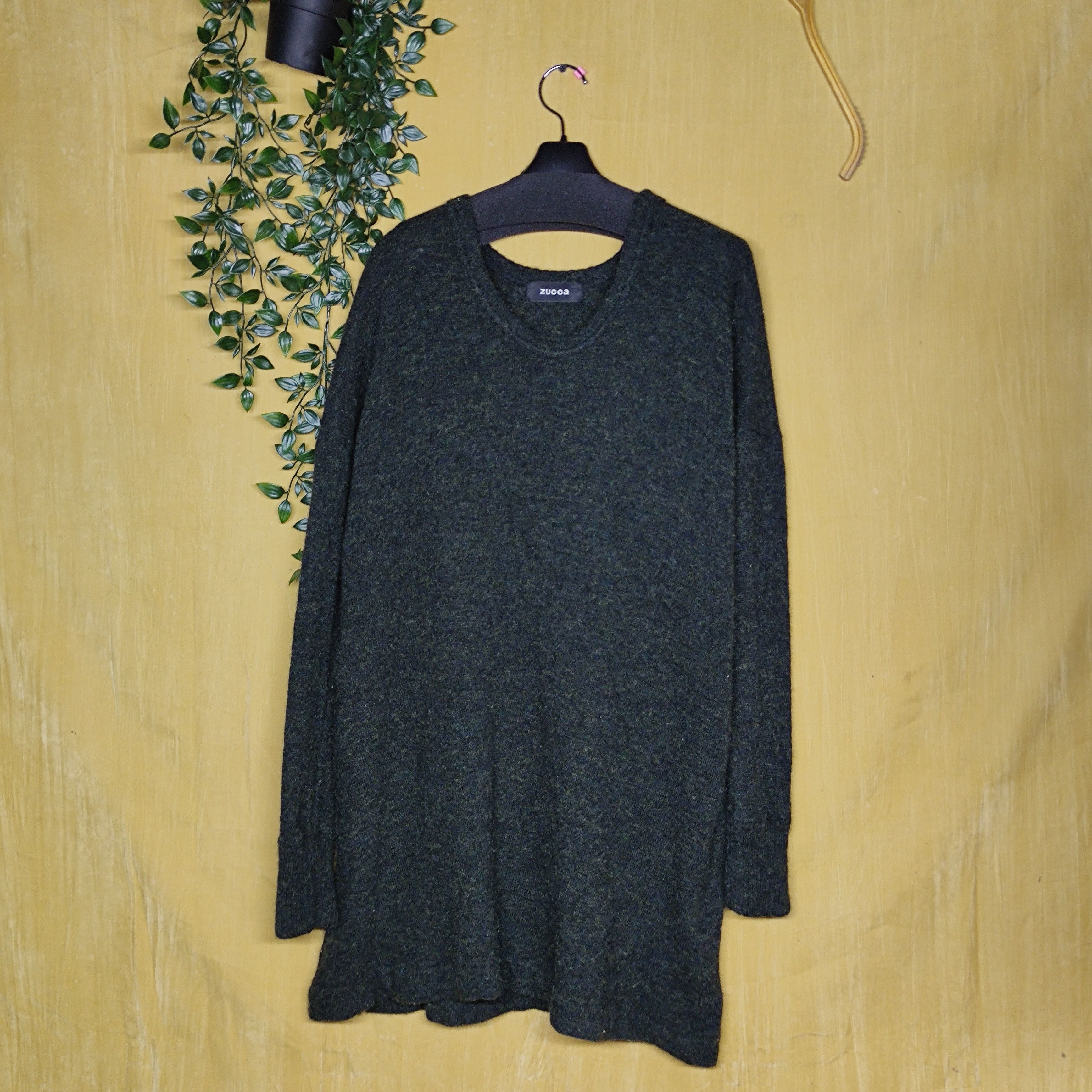 Issey Miyake Cabane de Zucca Distressed Wool Sweater Japan