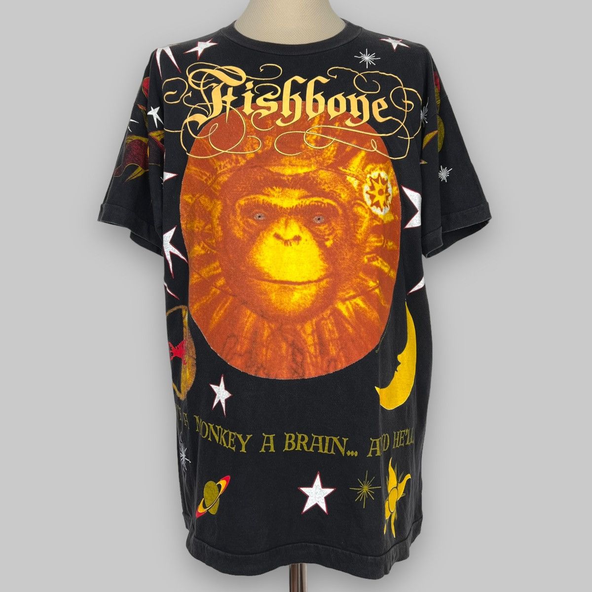 Band Tees × Very Rare × Vintage Vintage 1993 Fishbone ‘Give a Monkey a ...