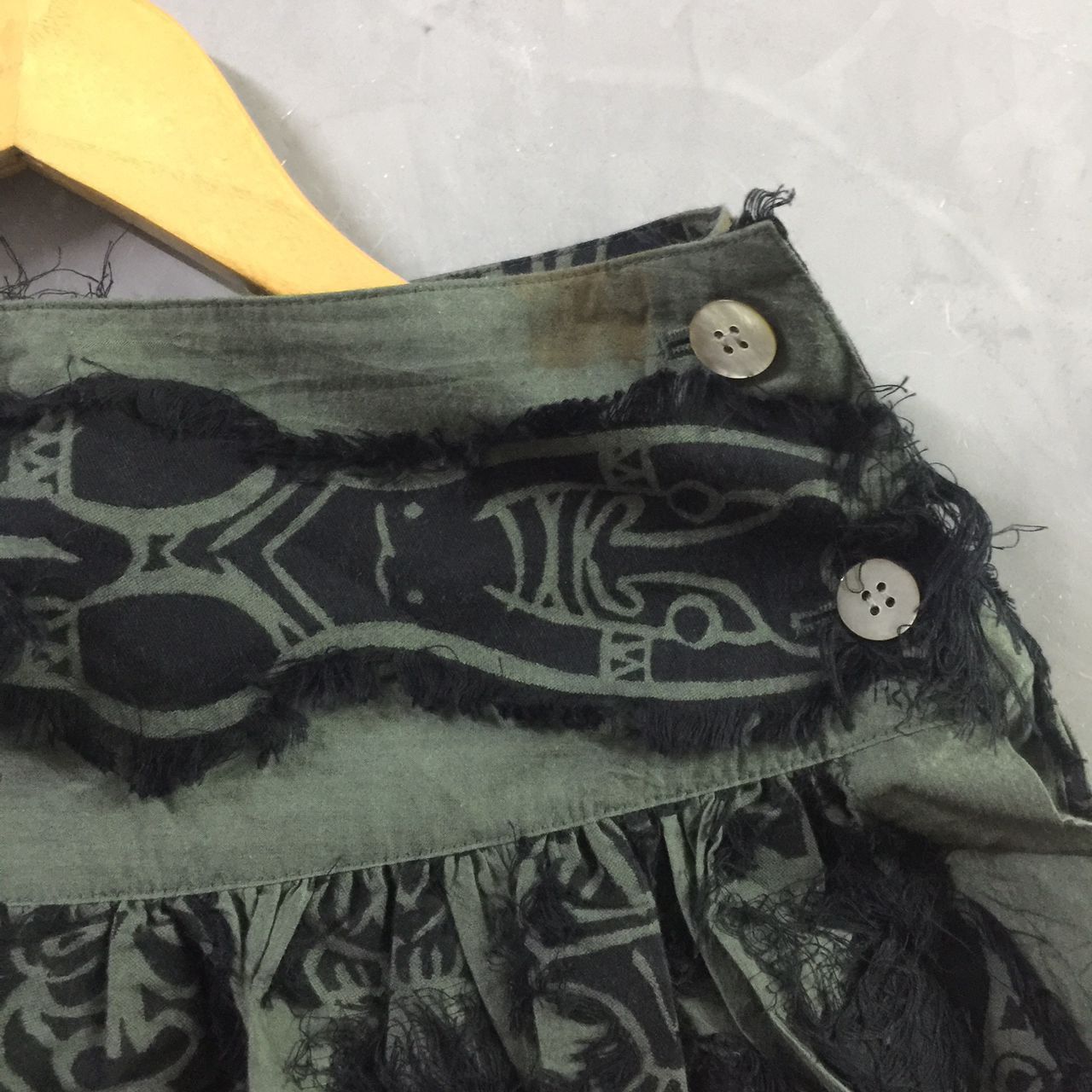 Pleats Please Issey Miyake Pleats Please - Floral Mini Skirt Size 29" - 8 Thumbnail