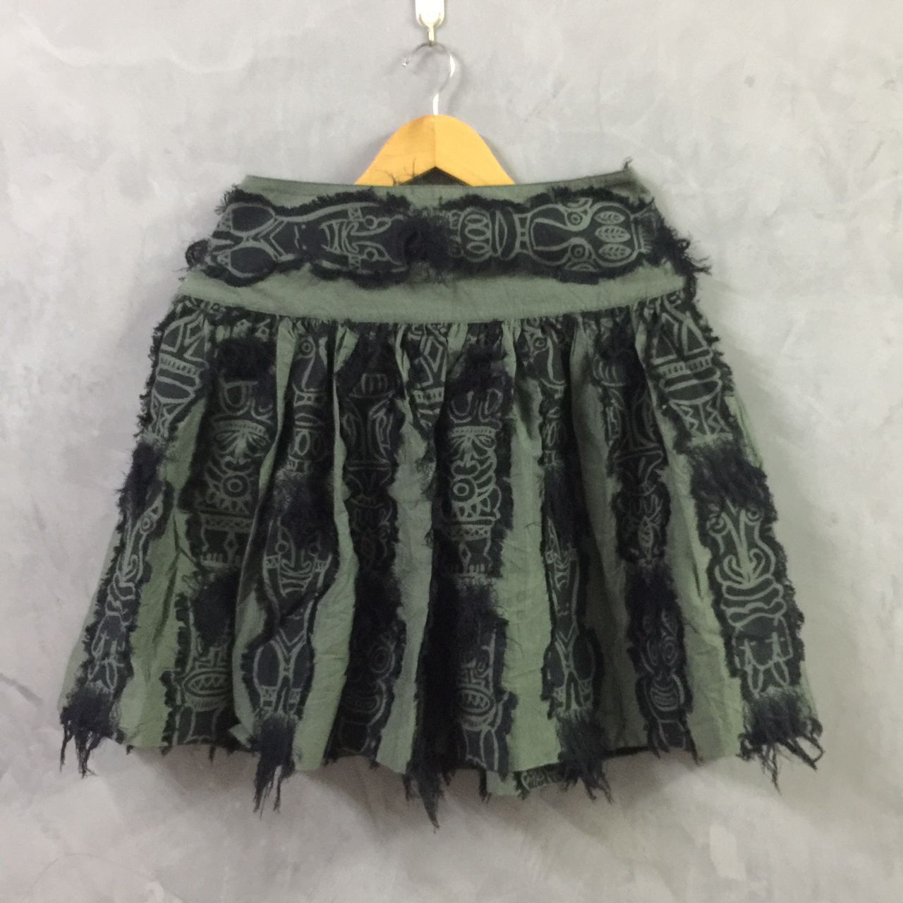 Pleats Please Issey Miyake Pleats Please - Floral Mini Skirt Size 29" - 5 Thumbnail