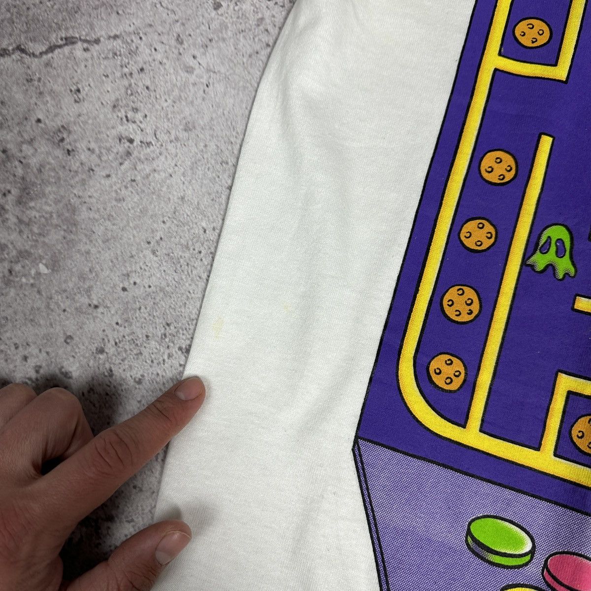 Vintage Vintage 90s Elmi Sesame Street x Packman rare tee y2k Movie Size US L / EU 52-54 / 3 - 6 Thumbnail