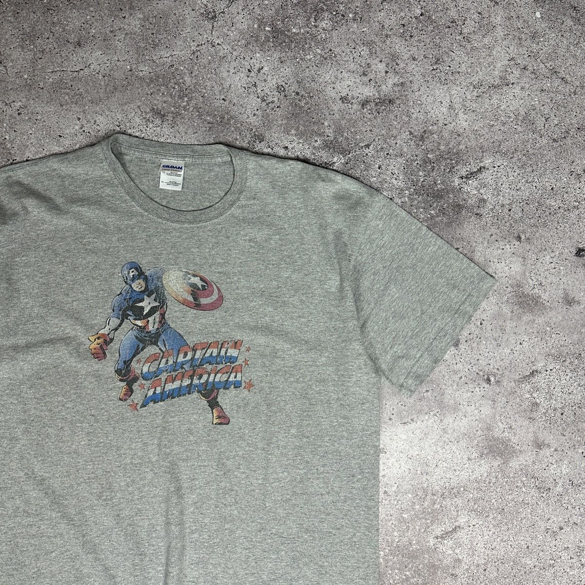 Marvel Comics Vintage 00s Captain America Marvel Comics hero tee y2k rare Size US XL / EU 56 / 4 - 2 Thumbnail