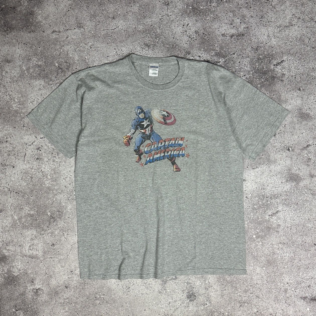 Marvel Comics Vintage 00s Captain America Marvel Comics hero tee y2k rare Size US XL / EU 56 / 4 - 1 Thumbnail
