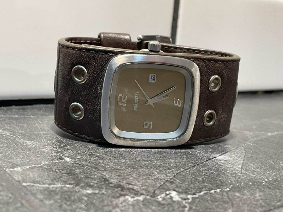 Nixon Nixon Muscle “The GTO” Watch with Brown Leather Strap