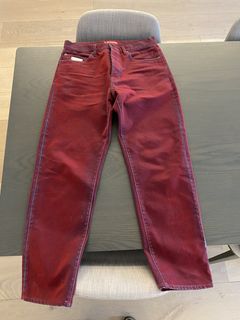 Supreme Red Jeans | Grailed