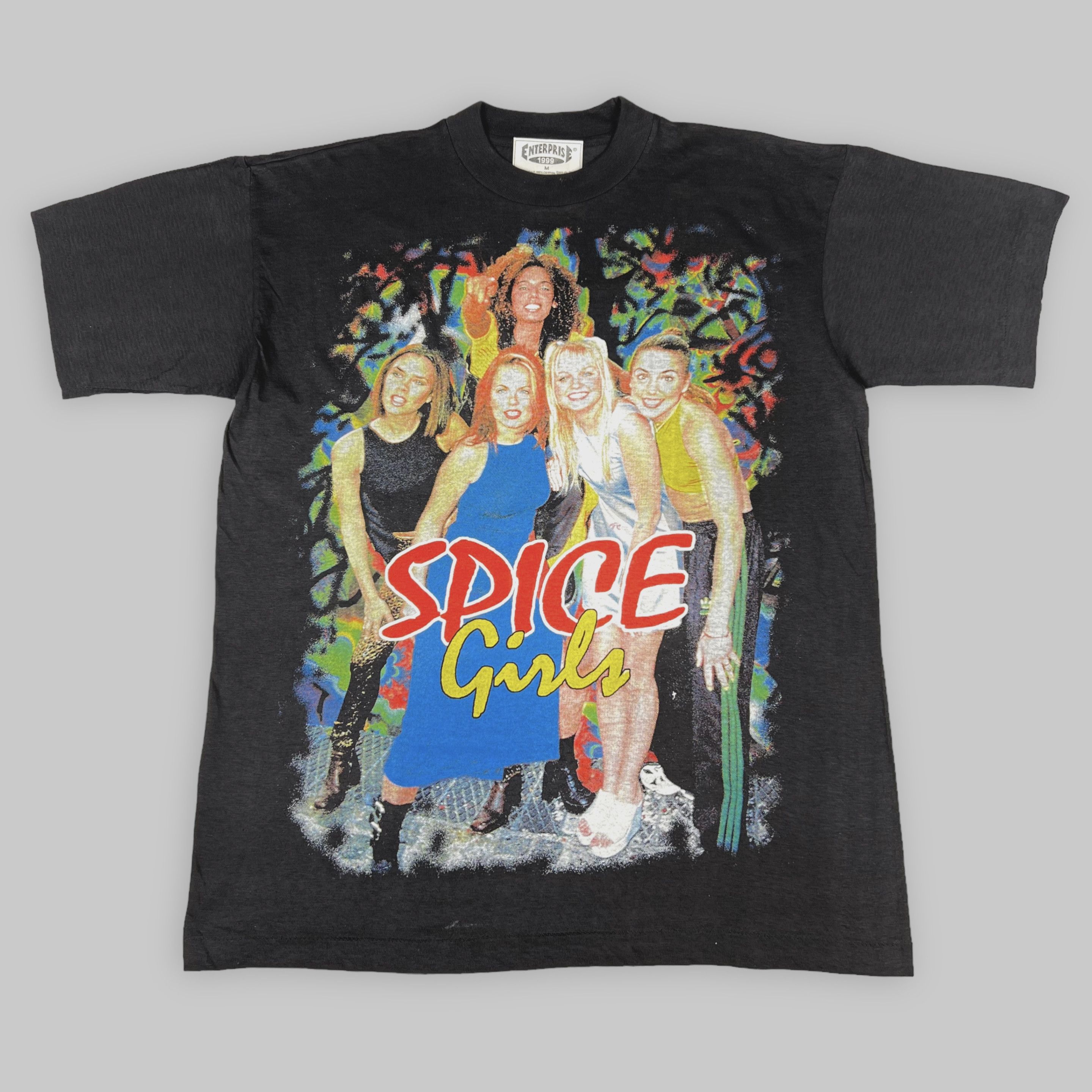Band Tees Vintage 90s Spice Girls Enterprise Euro Bootleg T Shirt Size US L / EU 52-54 / 3 - 2 Thumbnail