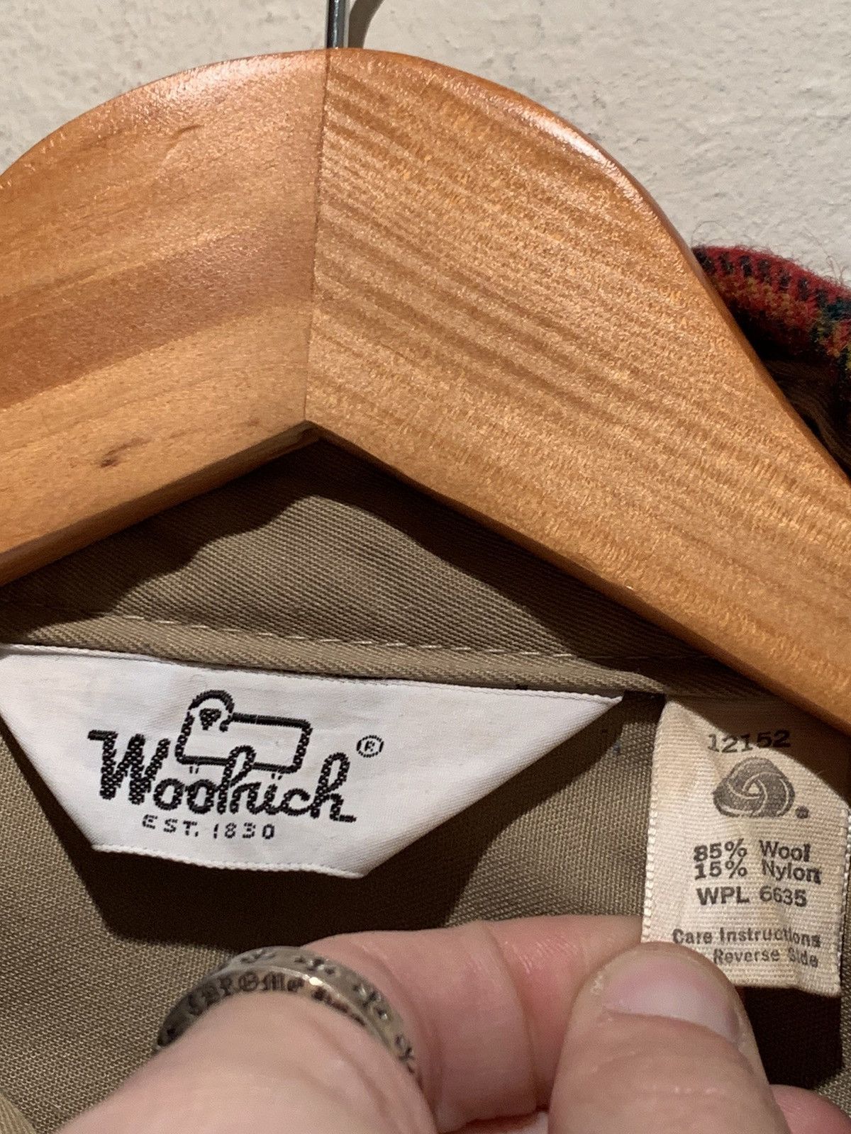 Vintage *RARE* Vintage Woolrich Plaid Wool Heavyweight Shirt Jacket Size US L / EU 52-54 / 3 - 5 Thumbnail