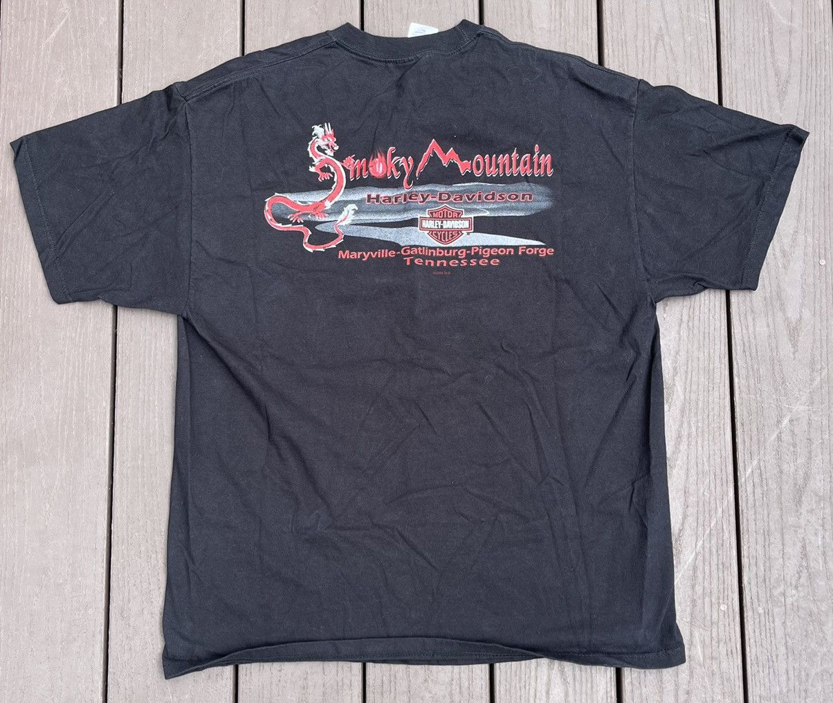 Harley Davidson × Vintage Vintage Harley Killer Clown Tee Size US XL / EU 56 / 4 - 2 Thumbnail