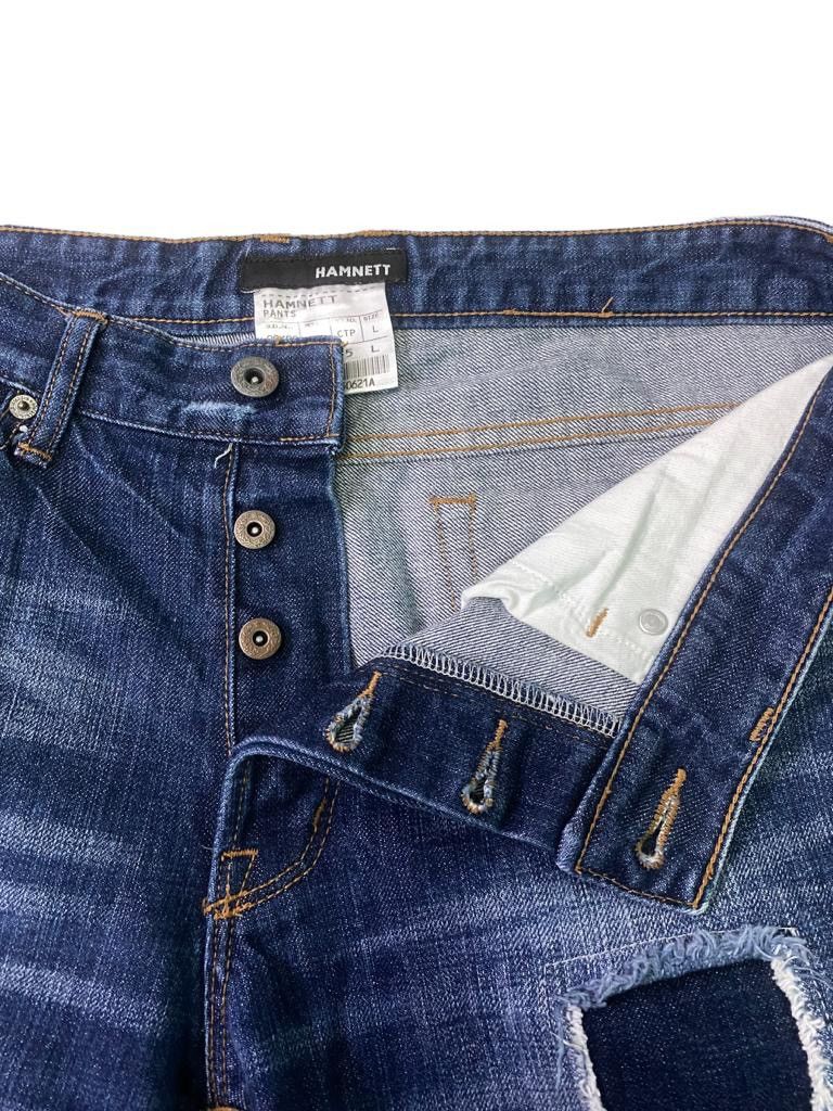 Katharine Hamnett London HAMNETT DISTRESSED DENIM JEANS Size US 32 / EU 48 - 6 Thumbnail