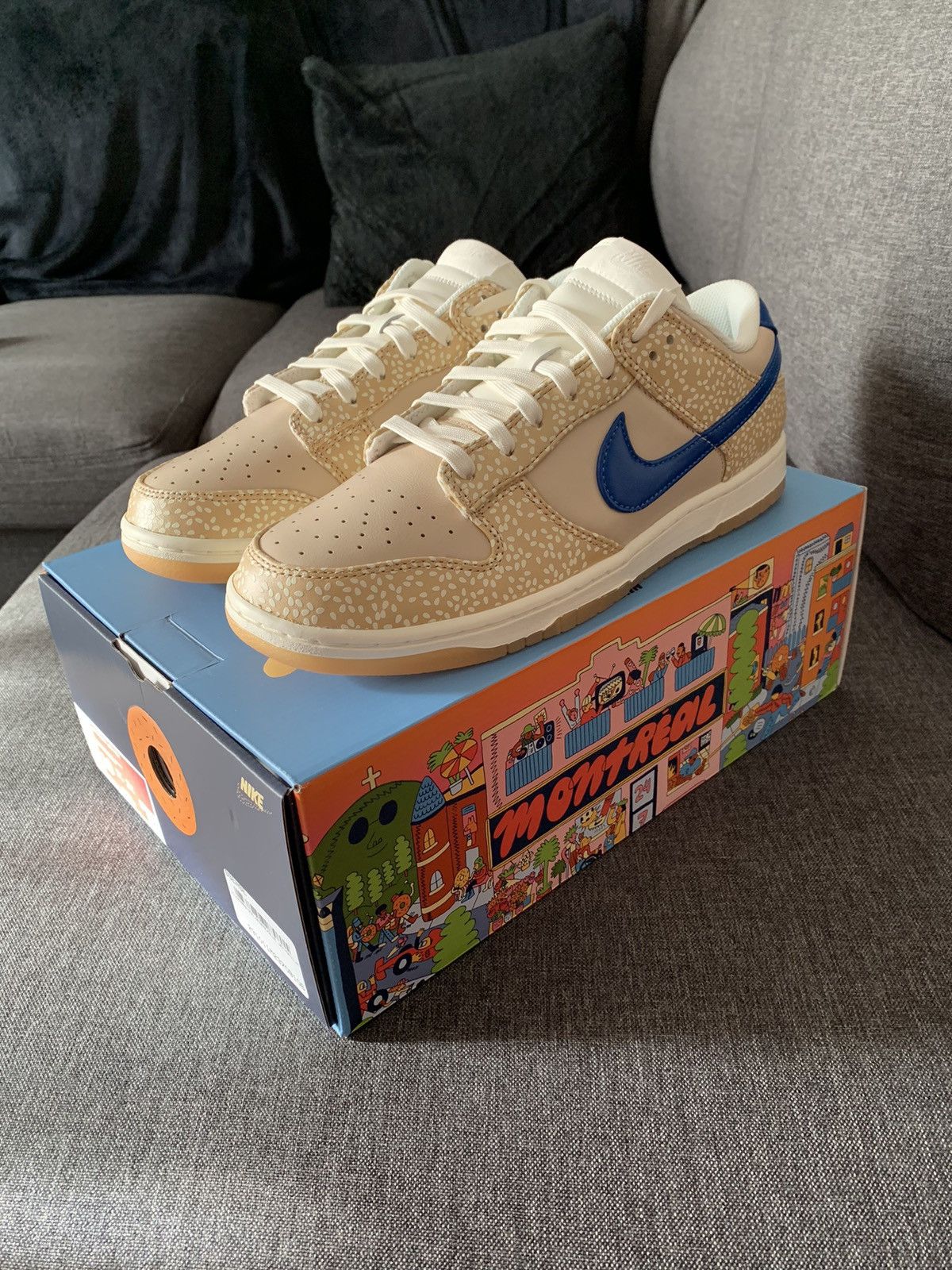 Nike Dunk Low Montréal Bagel Sesame (Special Box)