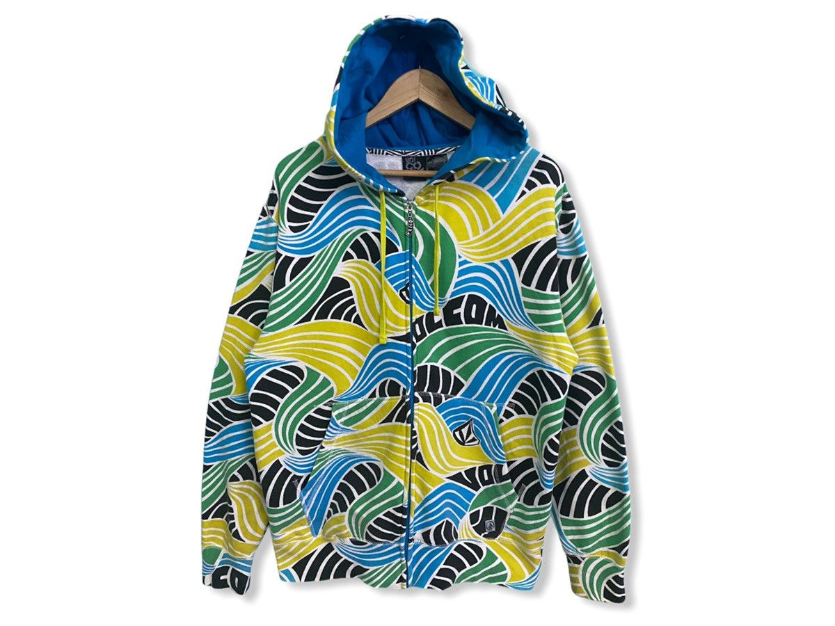 Volcom VOLCOM PRINTED FULL HOODIE Size US L / EU 52-54 / 3 - 3 Thumbnail