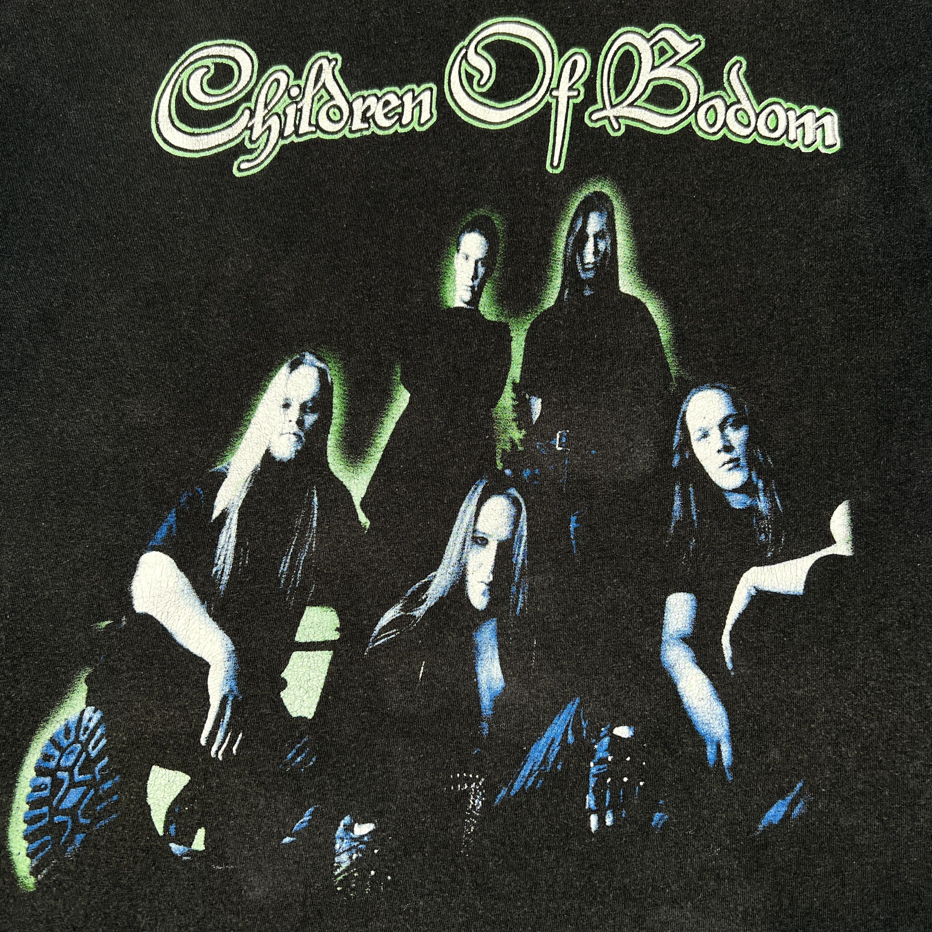 Band Tees Vintage 2001 Children Of Bodom ‘Hatebreeder’ ScreenStars Tee Size US XL / EU 56 / 4 - 6 Thumbnail