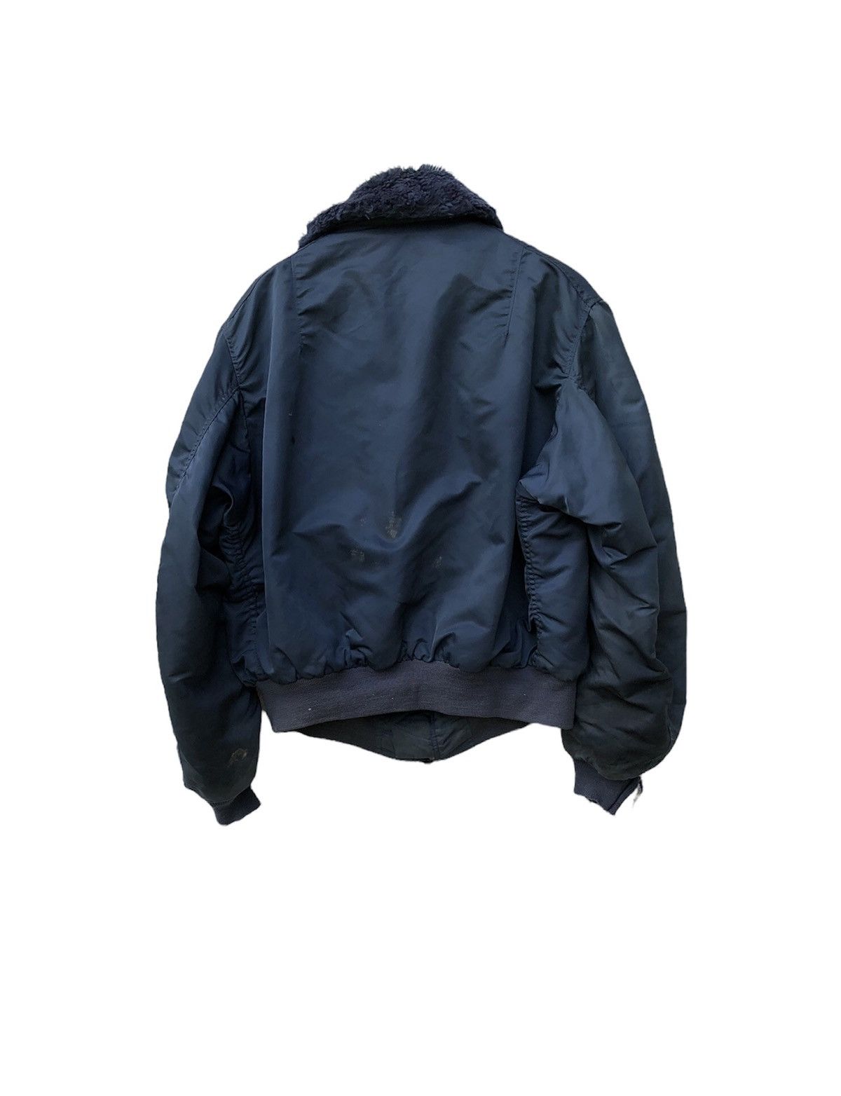 Alpha Industries 🔥VINTAGE ALPHA INDUSTRIES B15 BOMBER DISTRESS JACKET Size US XL / EU 56 / 4 - 2 Thumbnail