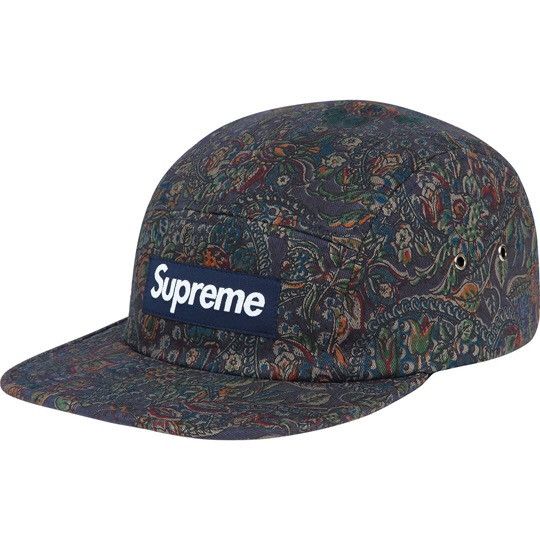 Supreme FW11 paisley camp cap 5 panel - Rare | eBay