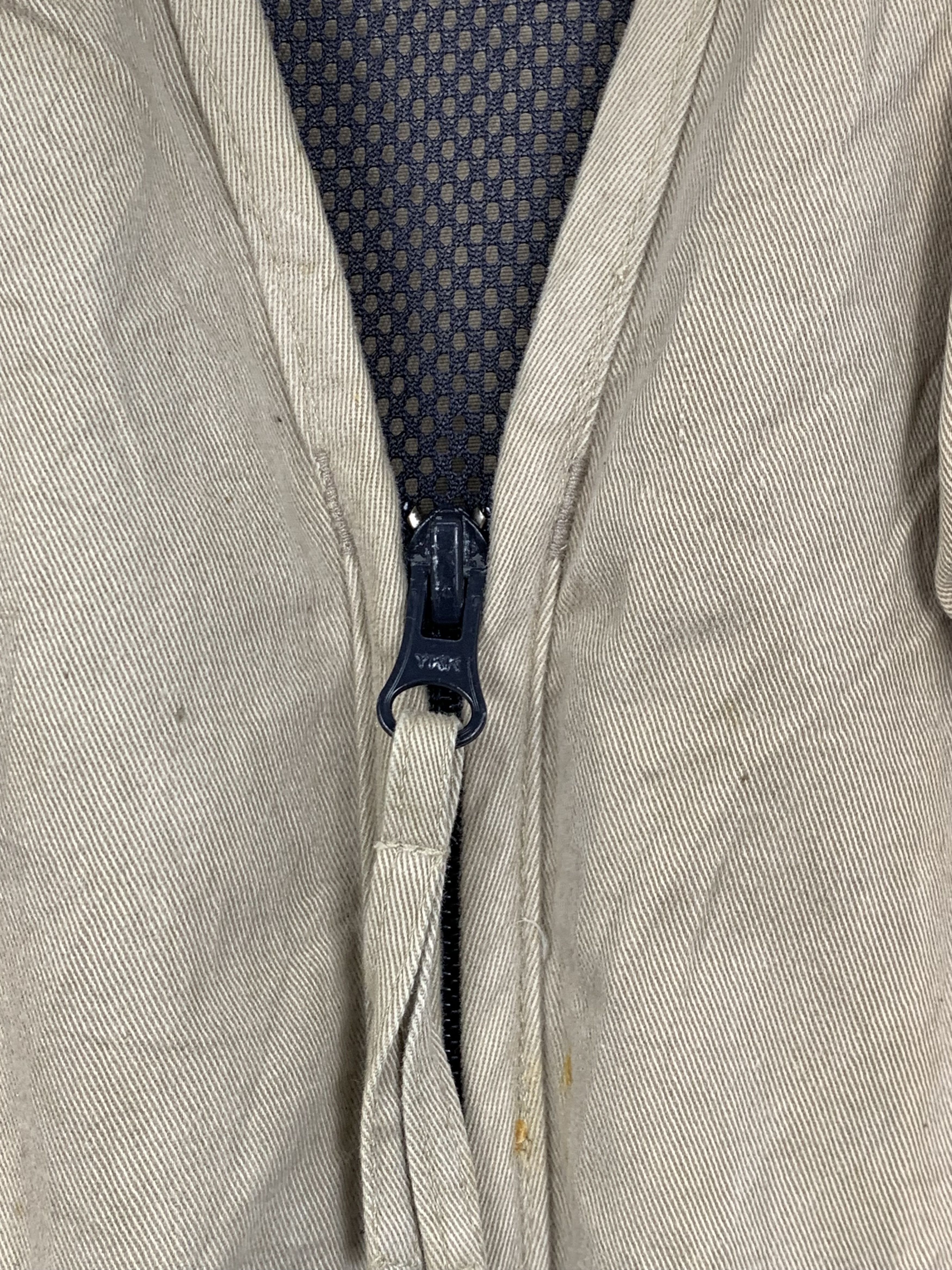 Japanese Brand Vintage WILD LAND Khaki Zip Multi Pocket vests Size US M / EU 48-50 / 2 - 7 Thumbnail