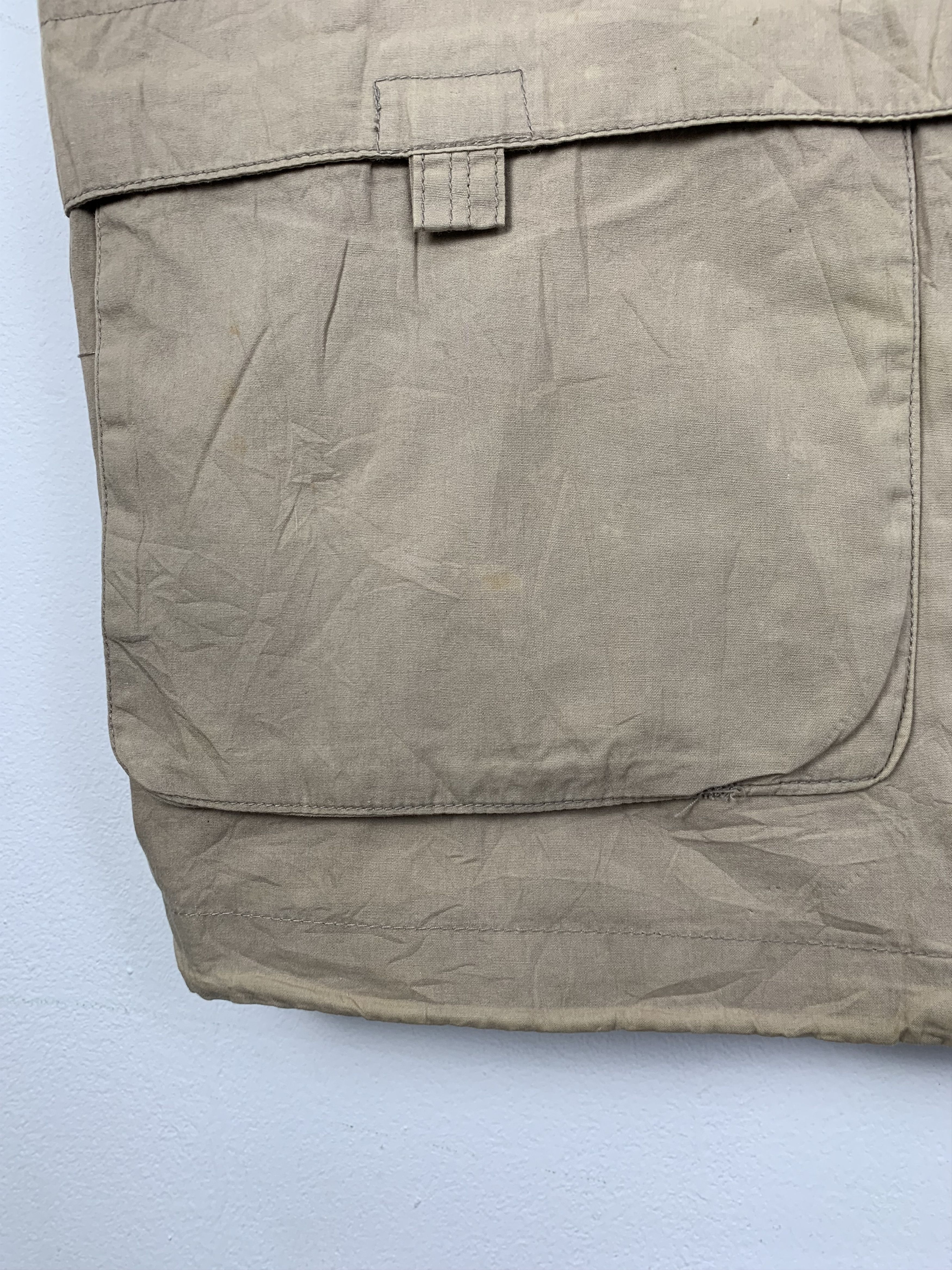 Japanese Brand FIRST DOWN Multi Pocket Zip Up Vests Size US S / EU 44-46 / 1 - 7 Thumbnail