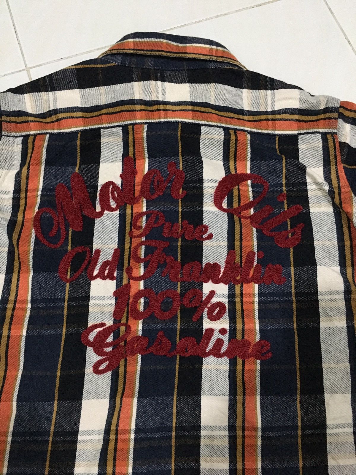 Japanese Brand 🔥STEALS🔥Houtson Japan Plaid Flannel Shirt Size US S / EU 44-46 / 1 - 4 Thumbnail