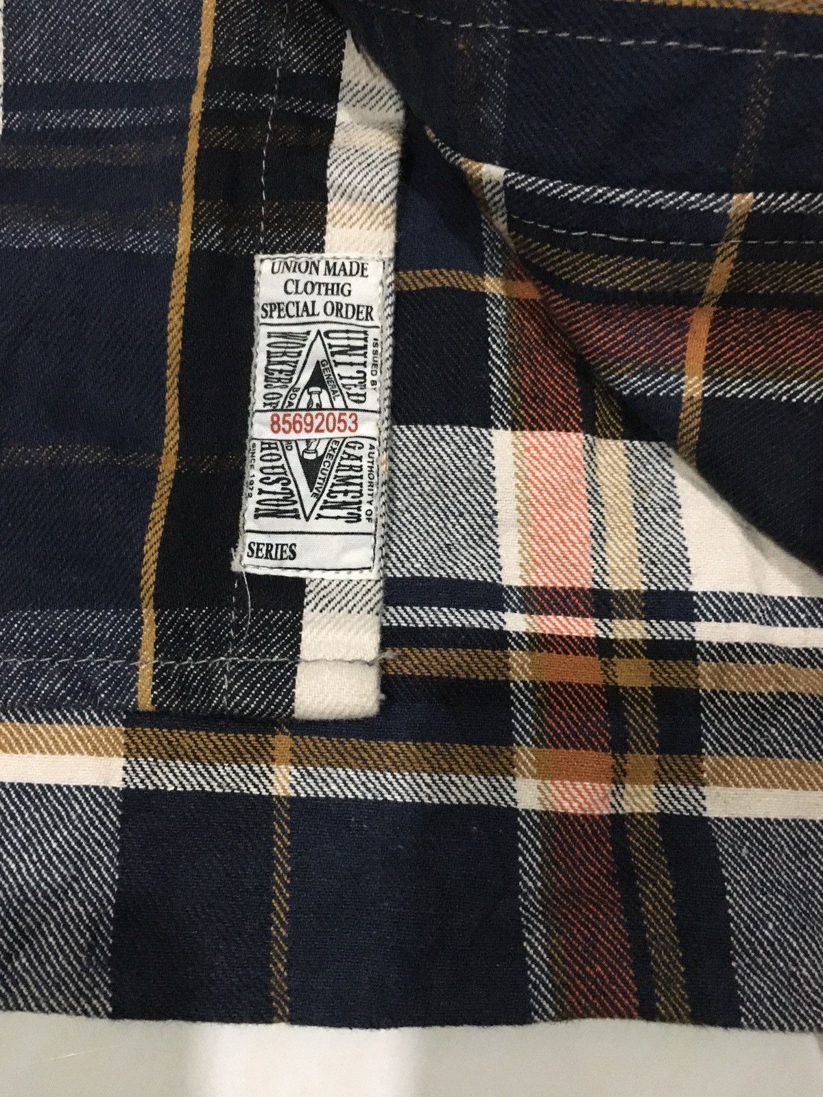 Japanese Brand 🔥STEALS🔥Houtson Japan Plaid Flannel Shirt Size US S / EU 44-46 / 1 - 6 Thumbnail