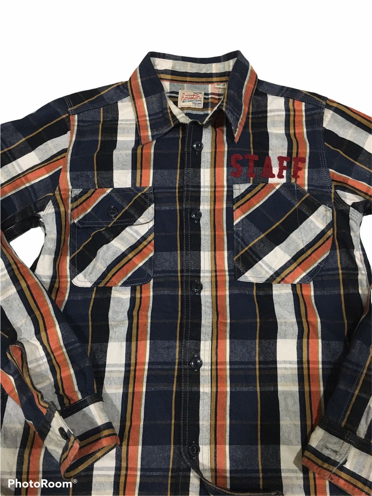 Japanese Brand 🔥STEALS🔥Houtson Japan Plaid Flannel Shirt Size US S / EU 44-46 / 1 - 1 Thumbnail