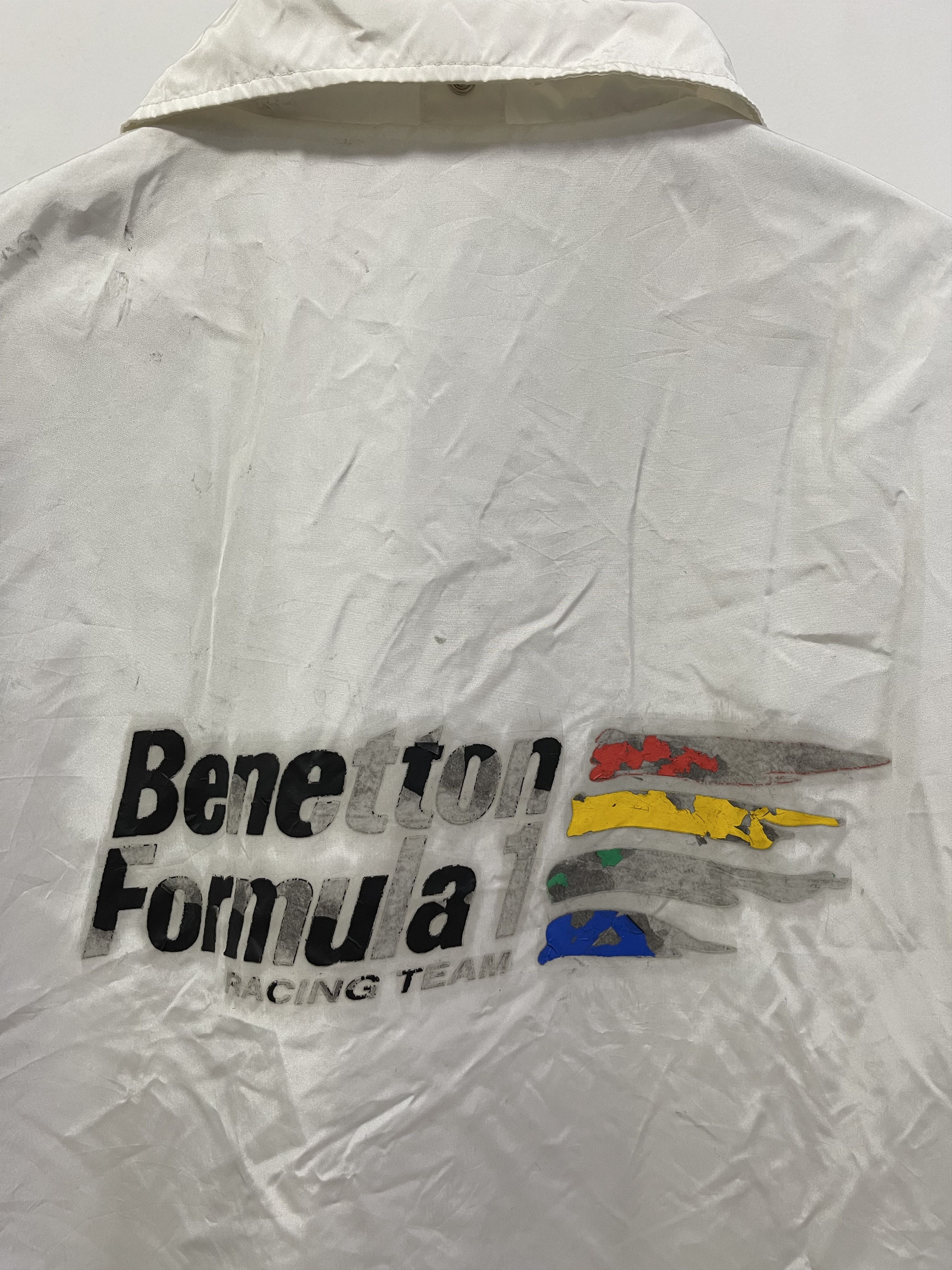 Sports Specialties × Vintage Vintage Benetton Formula One Racing Team Lined Jacket Size US M / EU 48-50 / 2 - 8 Thumbnail