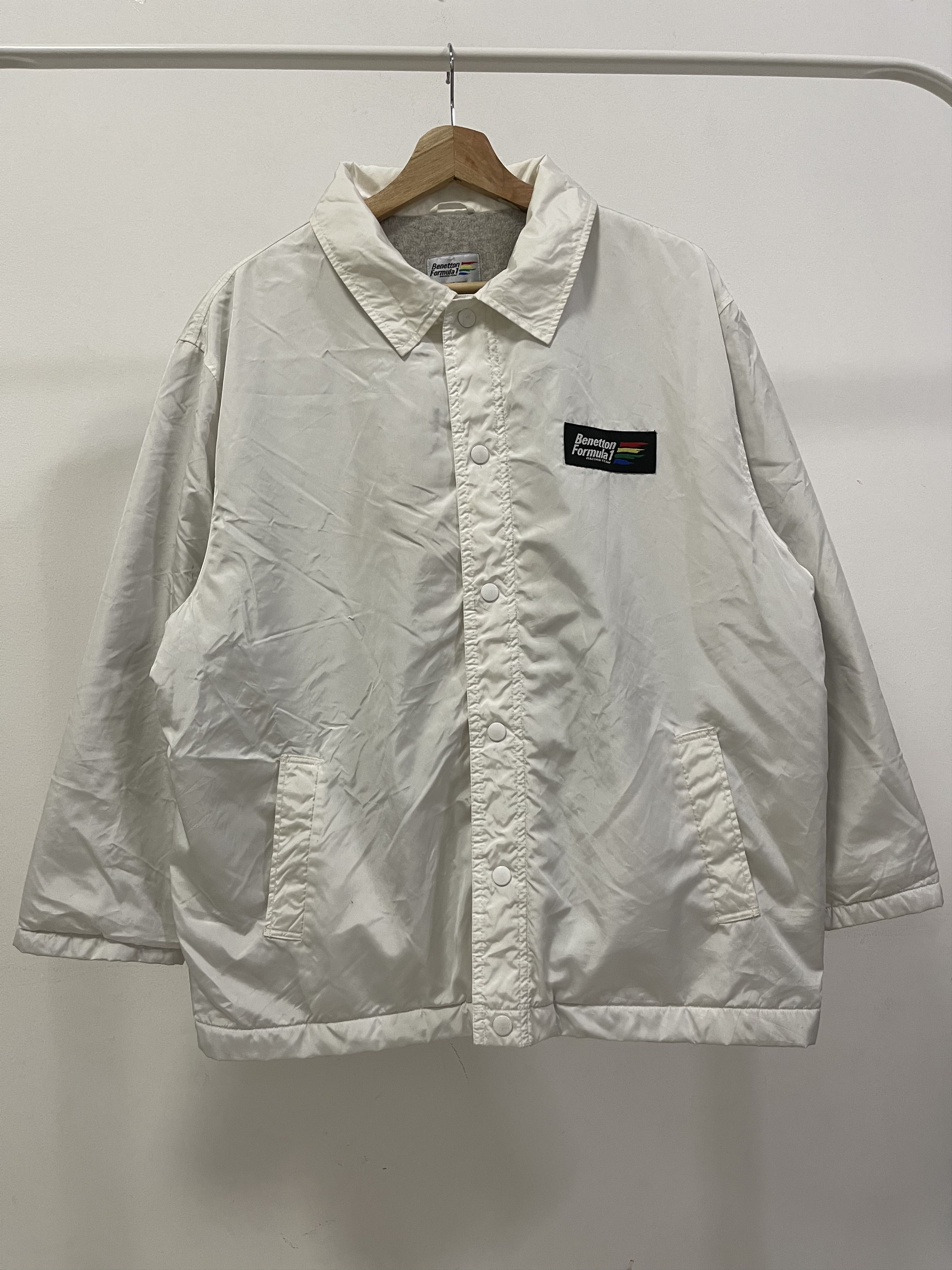 Sports Specialties × Vintage Vintage Benetton Formula One Racing Team Lined Jacket Size US M / EU 48-50 / 2 - 1 Thumbnail