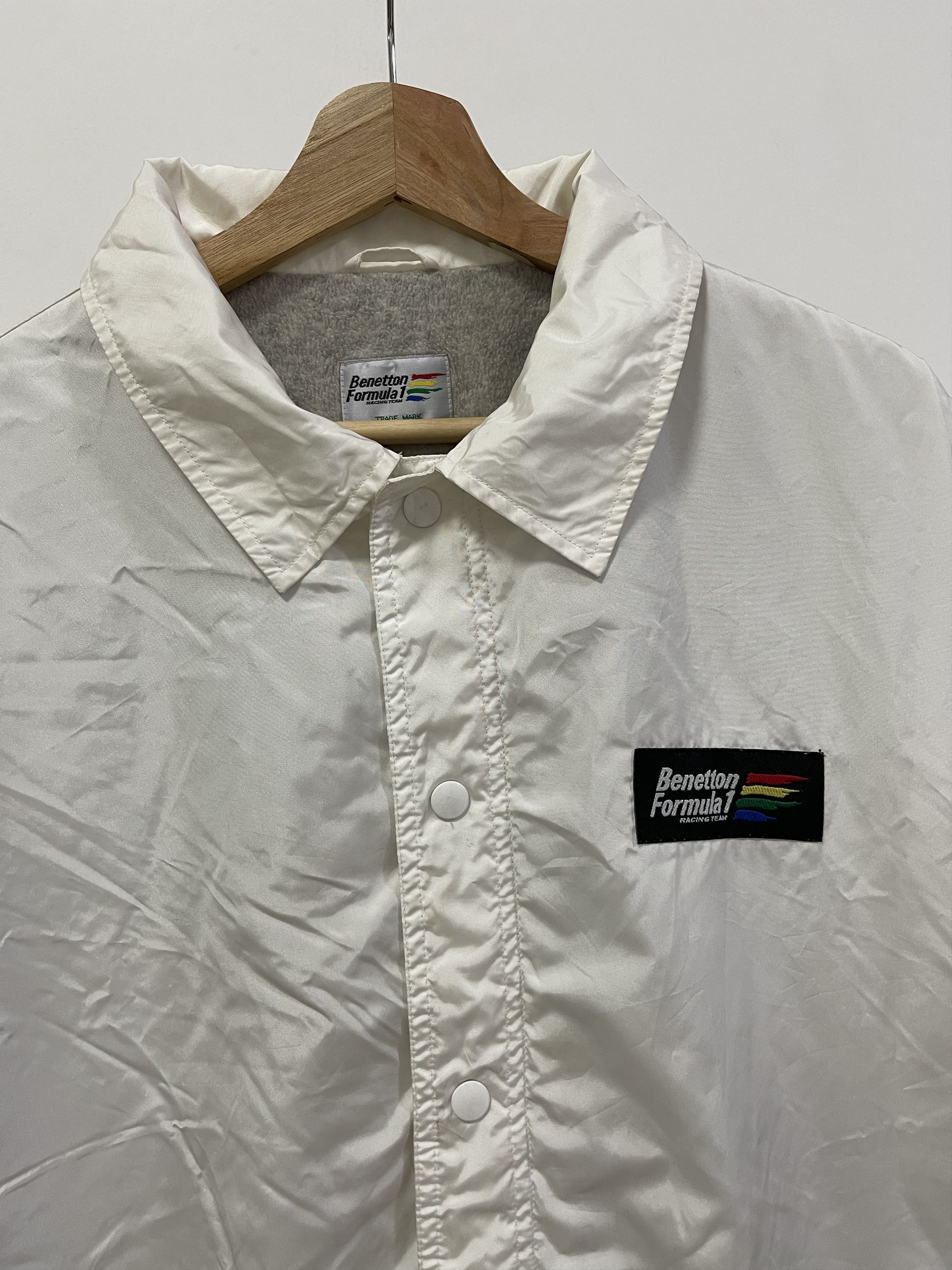 Sports Specialties × Vintage Vintage Benetton Formula One Racing Team Lined Jacket Size US M / EU 48-50 / 2 - 2 Thumbnail