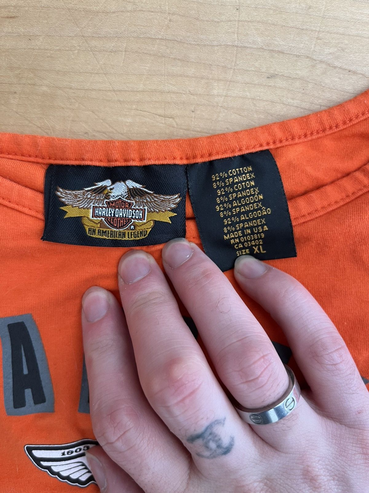 Harley Davidson 2003 Harley Davidson Tank top Size XL / US 12-14 / IT 48-50 - 3 Thumbnail