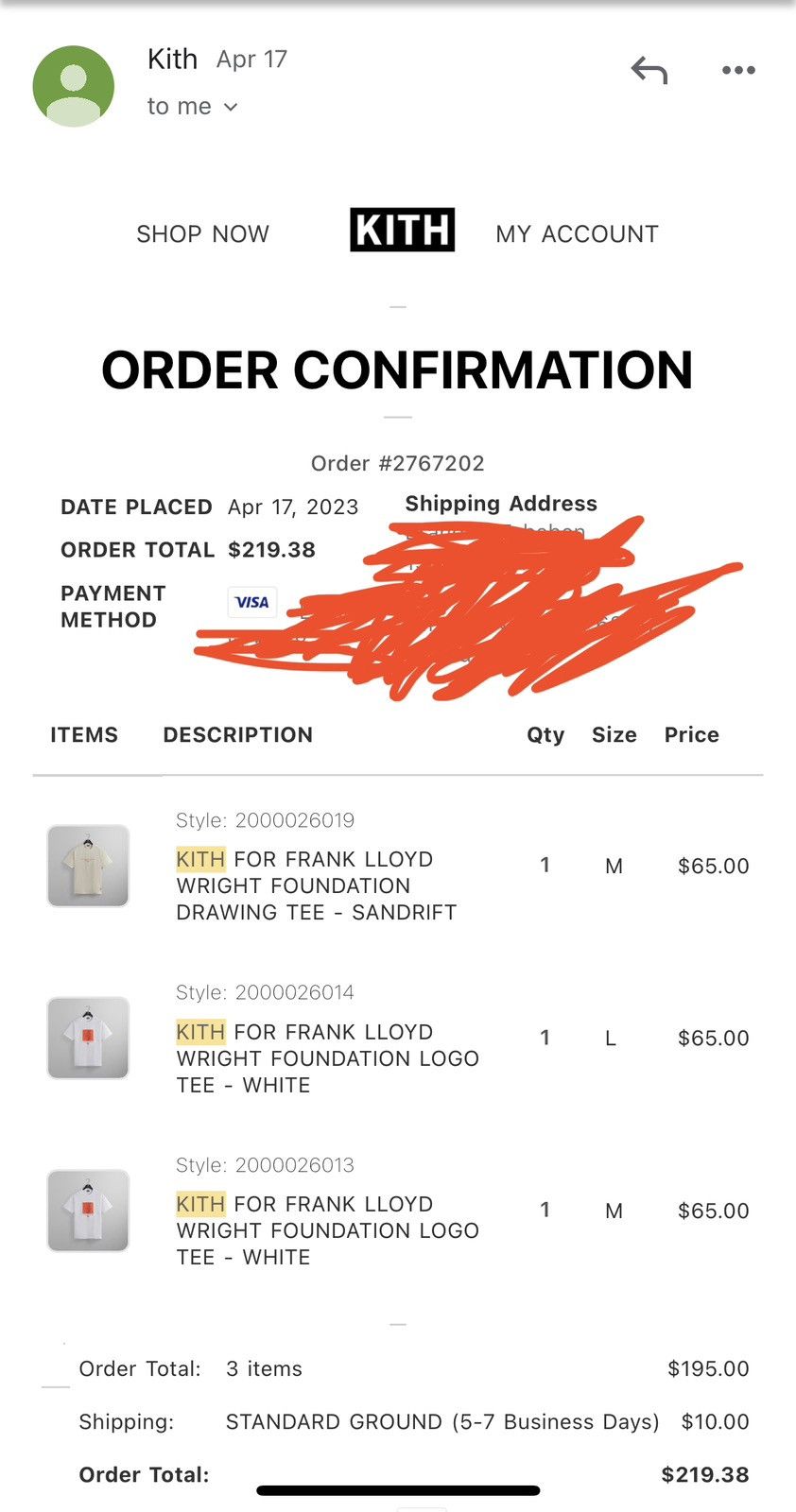 Architect KiTH FRANK LLOYD WRiGHT FOUNDATiON LOGO TEE RONNiE FiEG Size US M / EU 48-50 / 2 - 12 Thumbnail