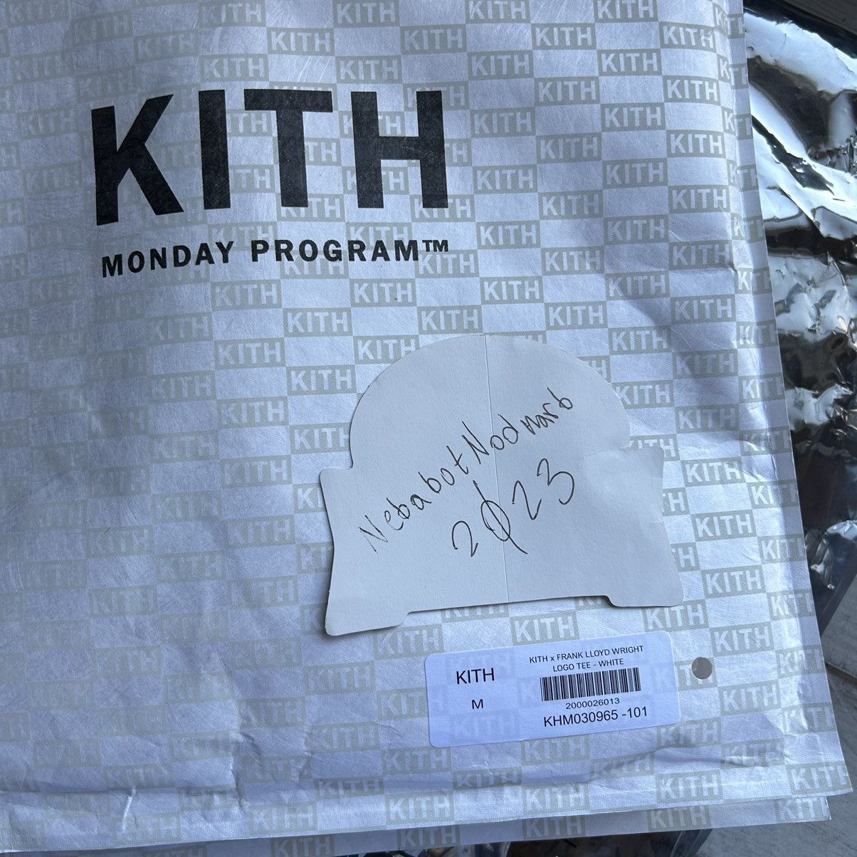 Architect KiTH FRANK LLOYD WRiGHT FOUNDATiON LOGO TEE RONNiE FiEG Size US M / EU 48-50 / 2 - 10 Thumbnail