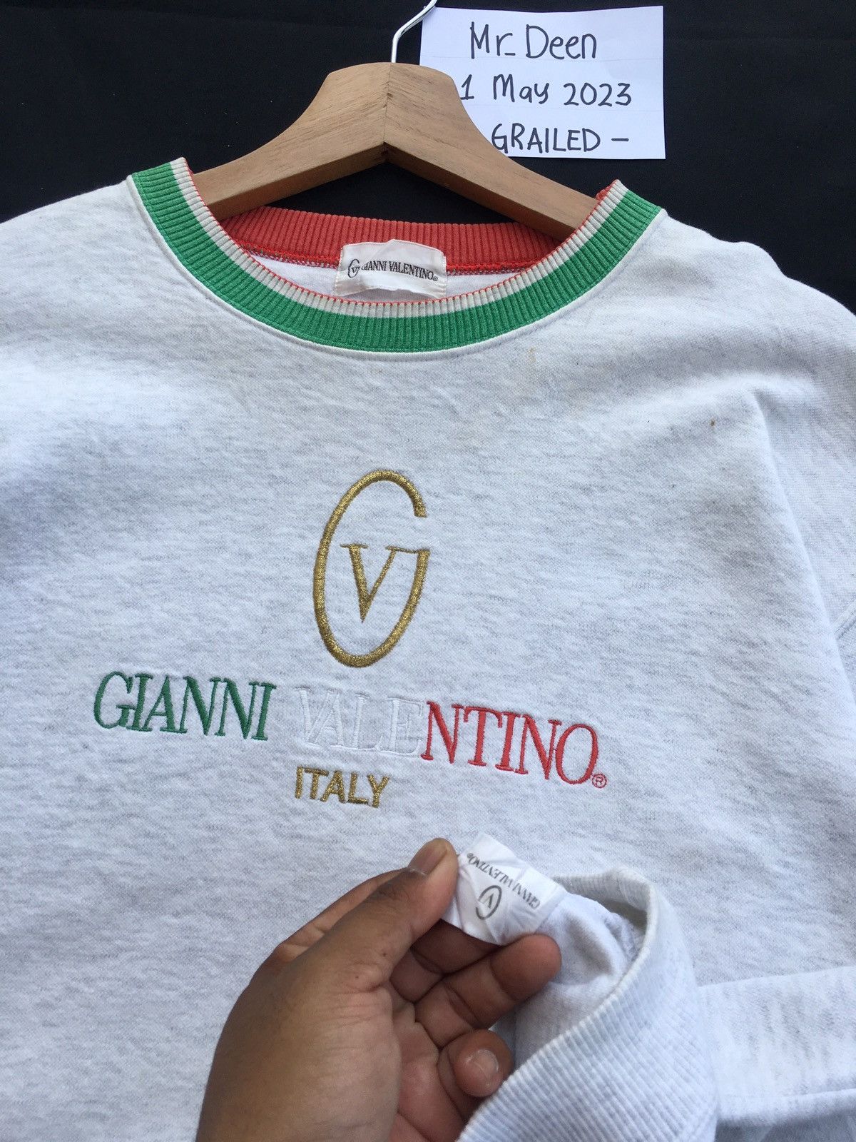 Gianni Valentino Rare Vintage Gianni Valentino Sweater Size US L / EU 52-54 / 3 - 8 Thumbnail