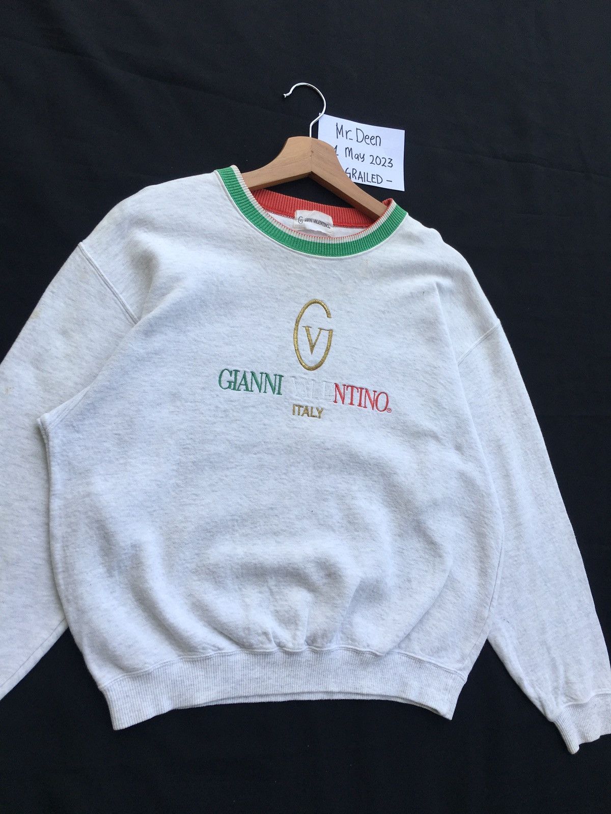 Gianni Valentino Rare Vintage Gianni Valentino Sweater Size US L / EU 52-54 / 3 - 3 Thumbnail