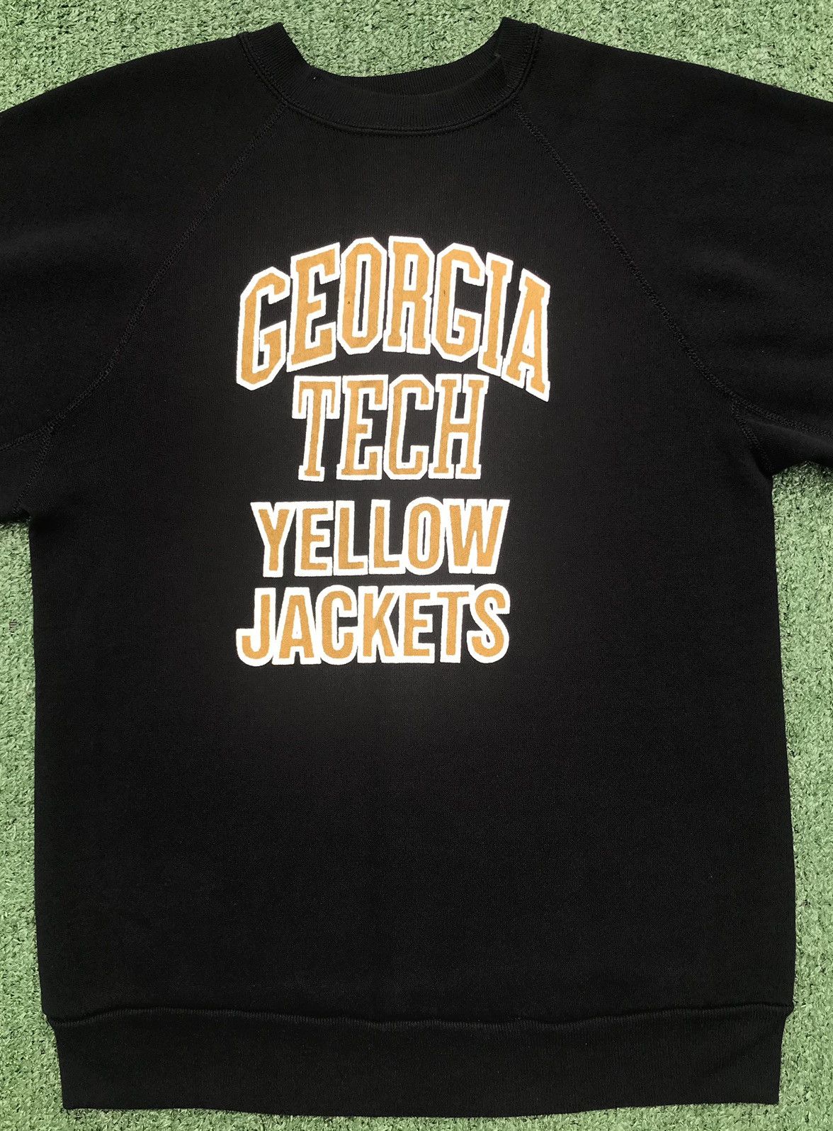 Vintage Vintage 70s Georgia Tech Raglan Sweatshirt Mens Small Size US S / EU 44-46 / 1 - 3 Thumbnail