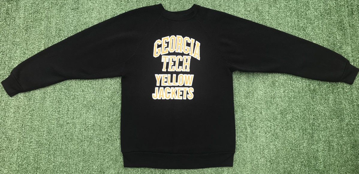 Vintage Vintage 70s Georgia Tech Raglan Sweatshirt Mens Small Size US S / EU 44-46 / 1 - 2 Thumbnail