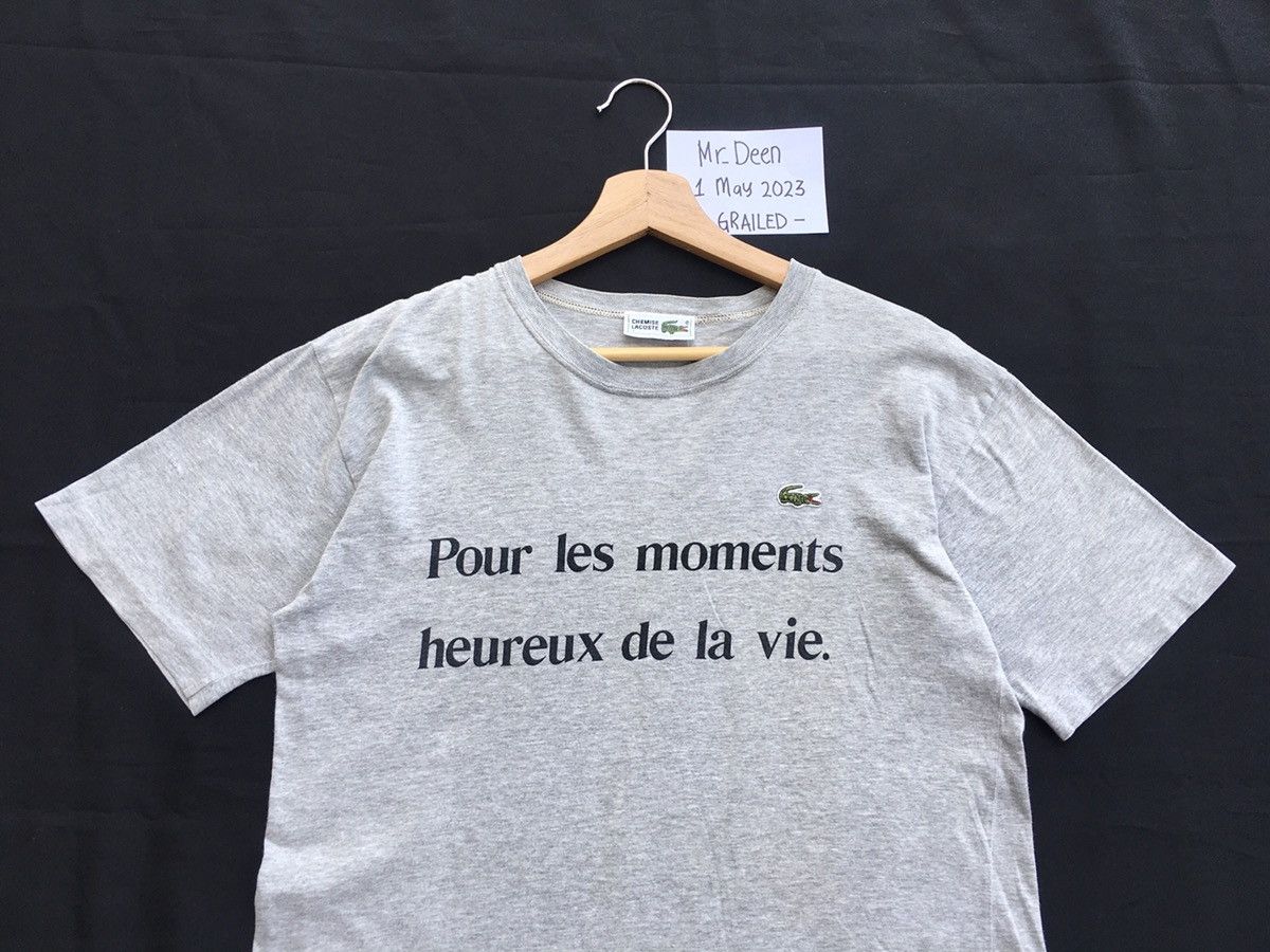 Rare Vintage Chemise Lacoste Tshirt