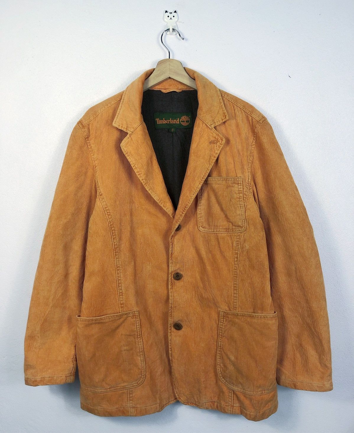 Timberland × Vintage Rare Vintage Fall/Hol 2005 Timberland Corduroy Button Jacket Size US M / EU 48-50 / 2 - 1 Thumbnail