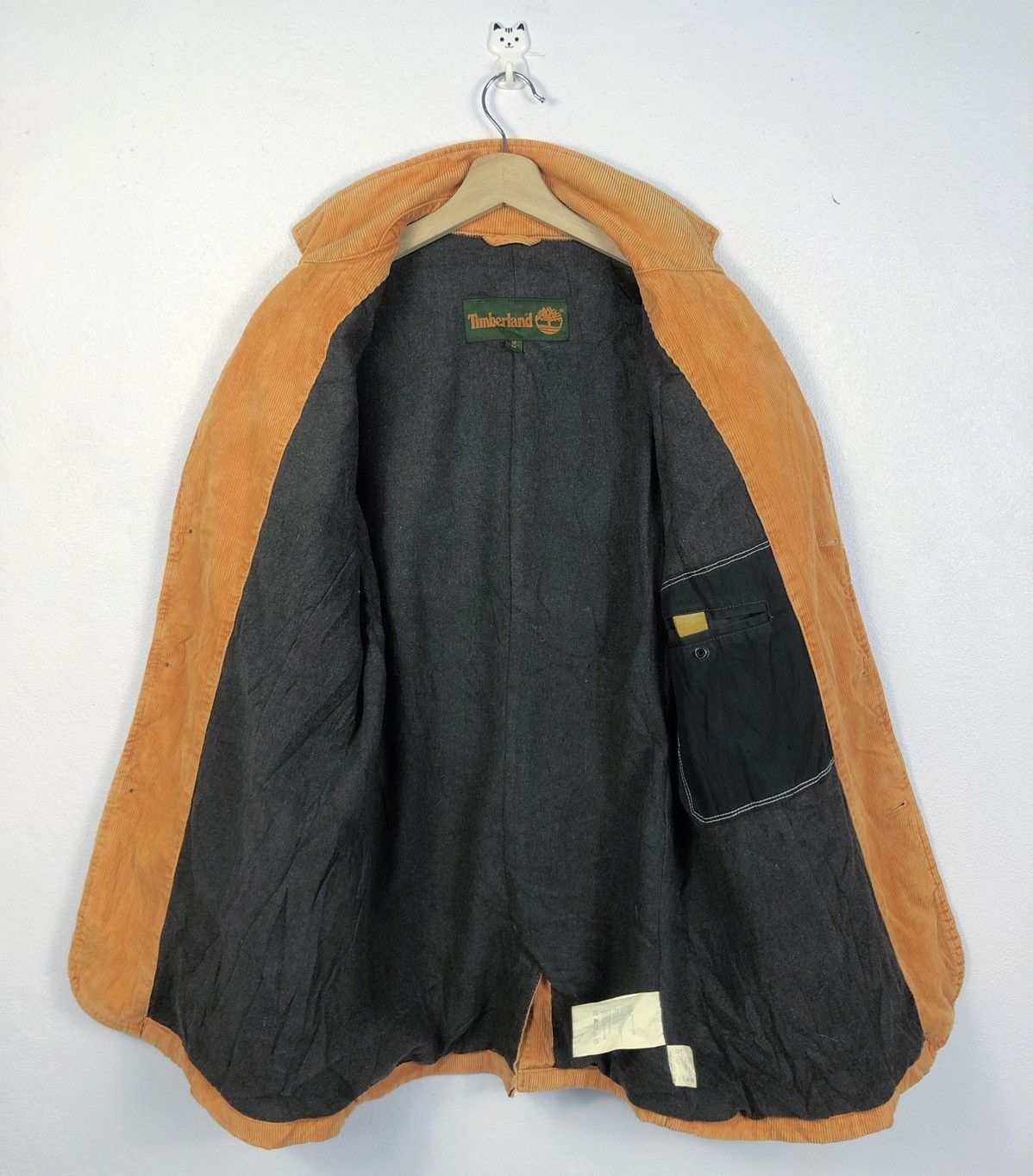Timberland × Vintage Rare Vintage Fall/Hol 2005 Timberland Corduroy Button Jacket Size US M / EU 48-50 / 2 - 10 Thumbnail