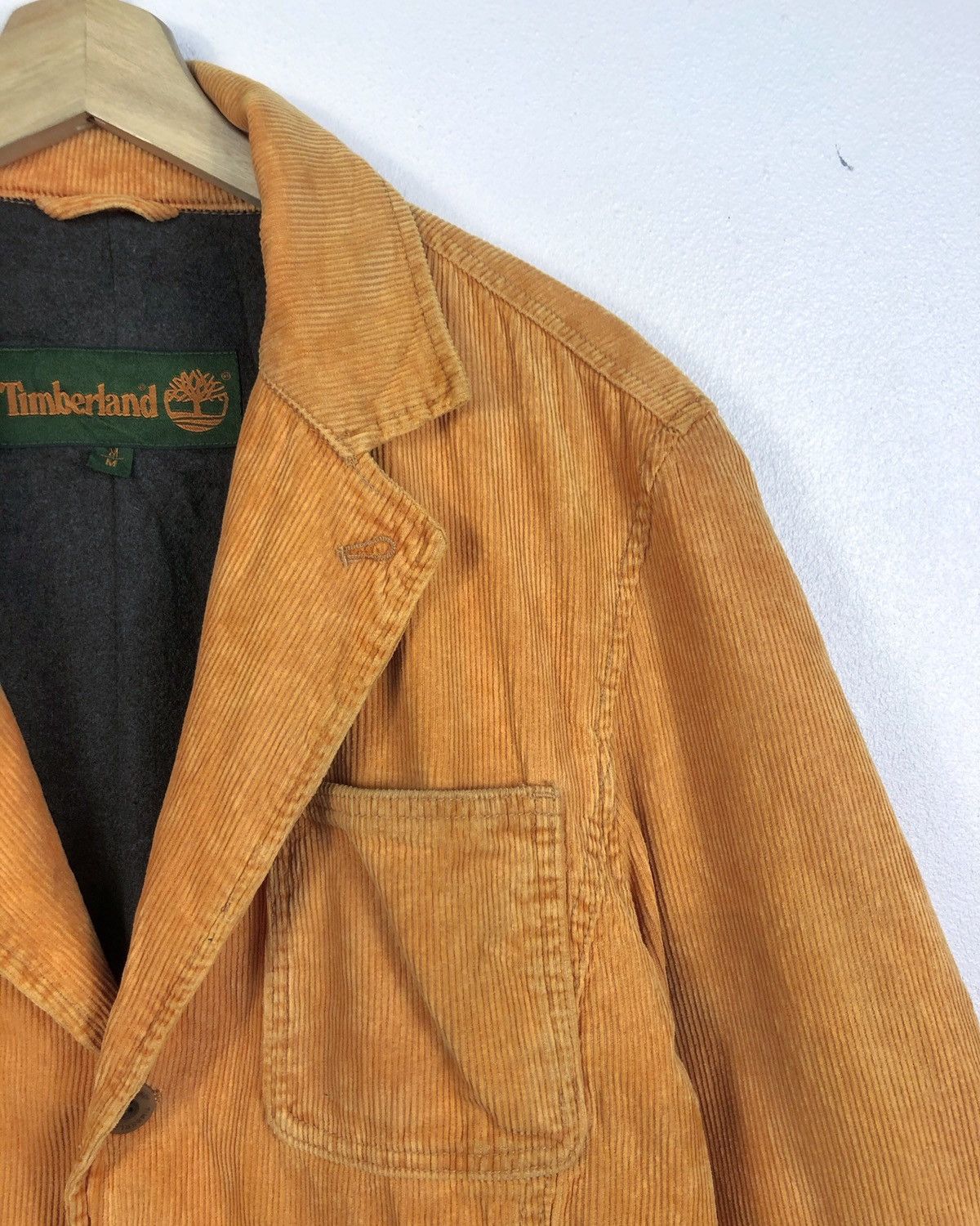 Timberland × Vintage Rare Vintage Fall/Hol 2005 Timberland Corduroy Button Jacket Size US M / EU 48-50 / 2 - 3 Thumbnail
